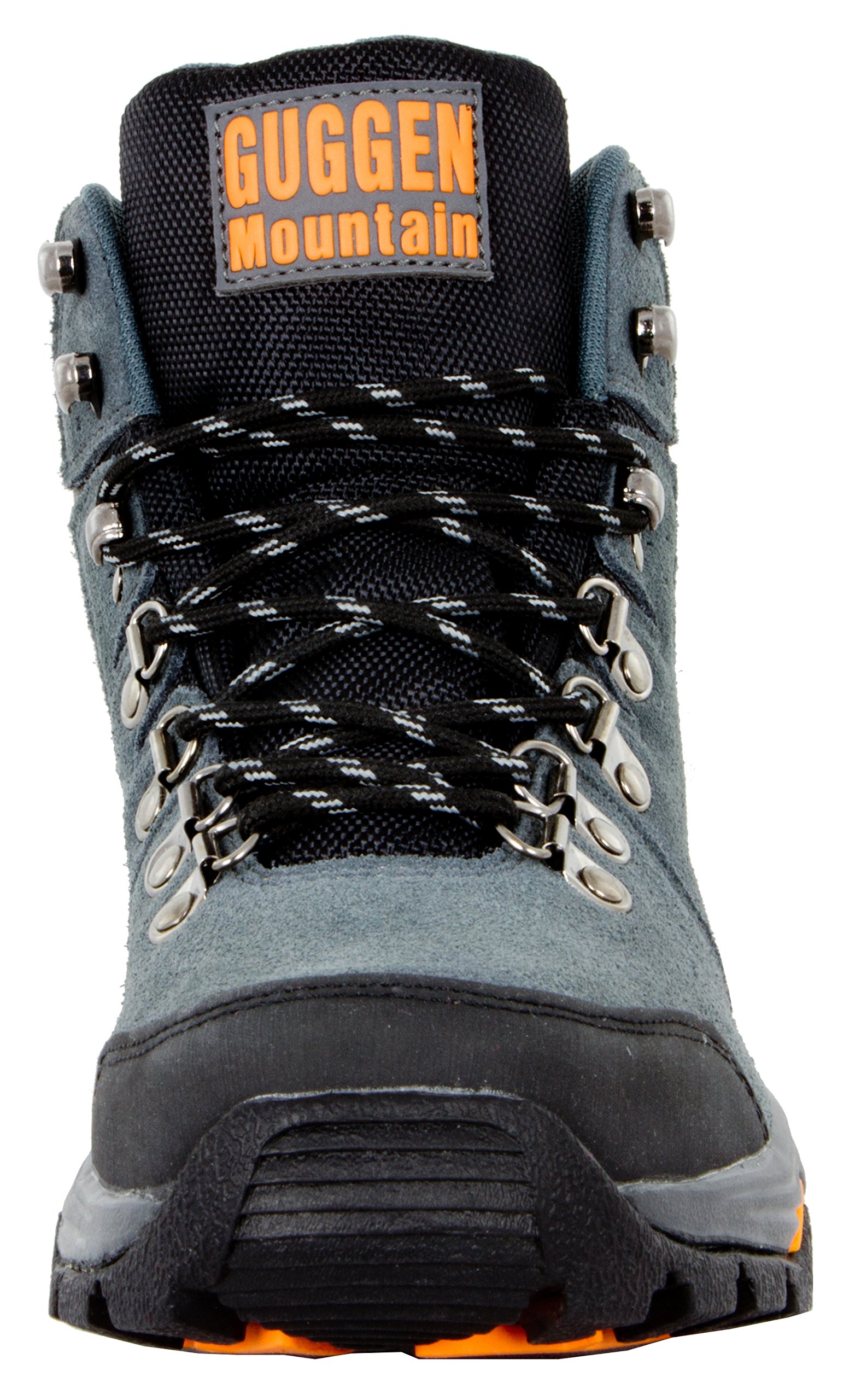 GUGGEN Mountain M008v2 - Botas de montaña para hombre, botas de senderismo, para exteriores, trekking, gris, 40 EU