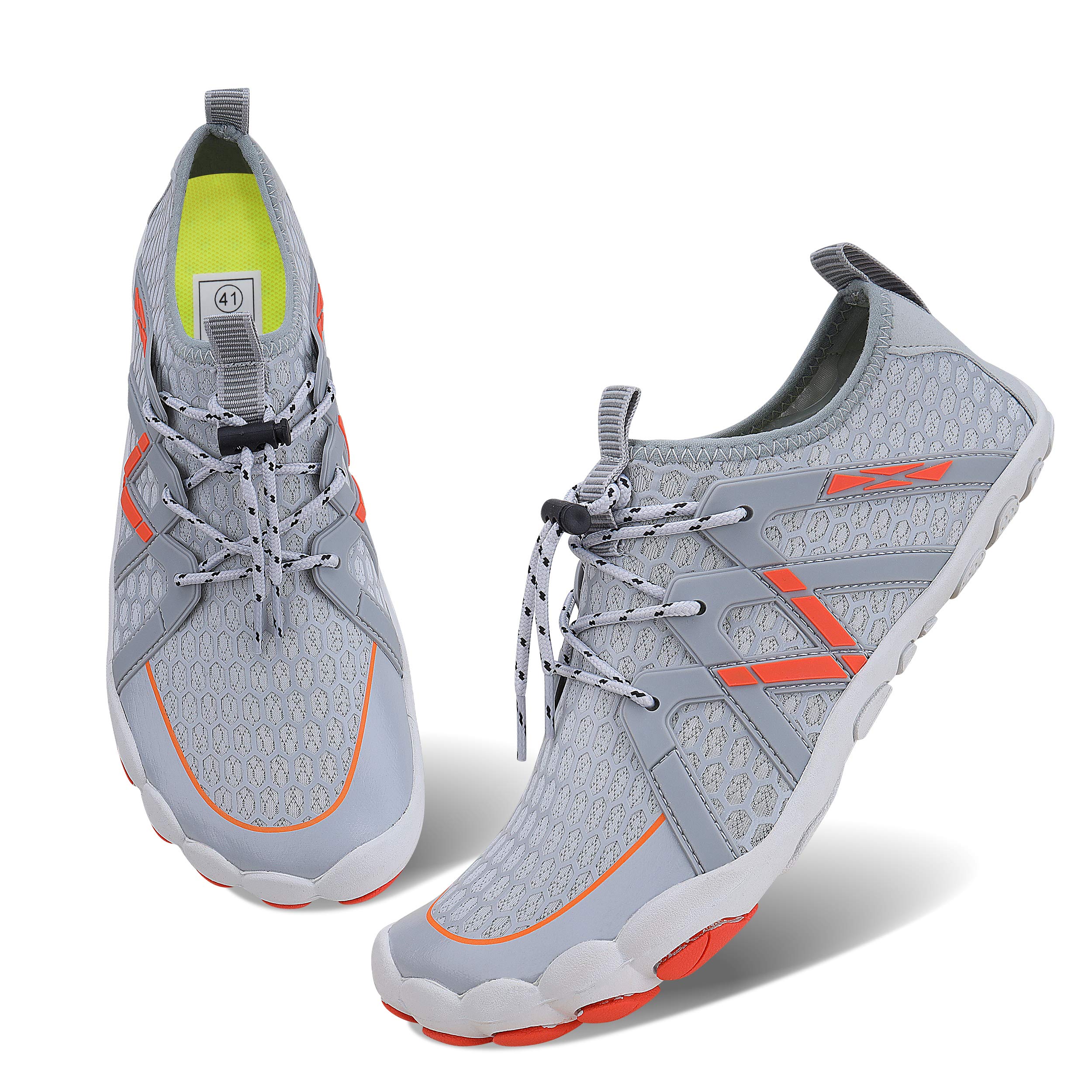Men Women Water Sports Shoes Slip-on Quick Dry Aqua Swim Shoes for Pool Beach Surf Walking Water Park