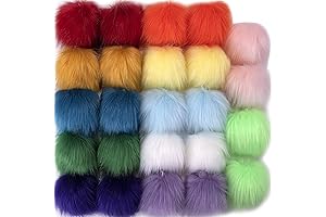 SIQUK Warm Fuzzies Pom Pom Critters for Fun and Cuddly Creations