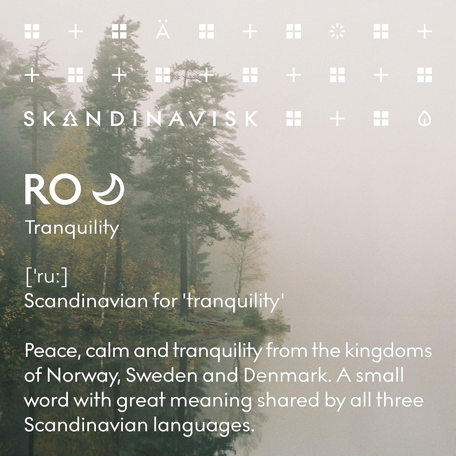 Skandinavisk RO 'Tranquility' Reed Diffuser Refill with 8 Reeds. Lasts +3 Months. Fragrance Notes: Cut Grass and Fallen Leaves, Cucumber and Violet. 6.75 fl. oz.