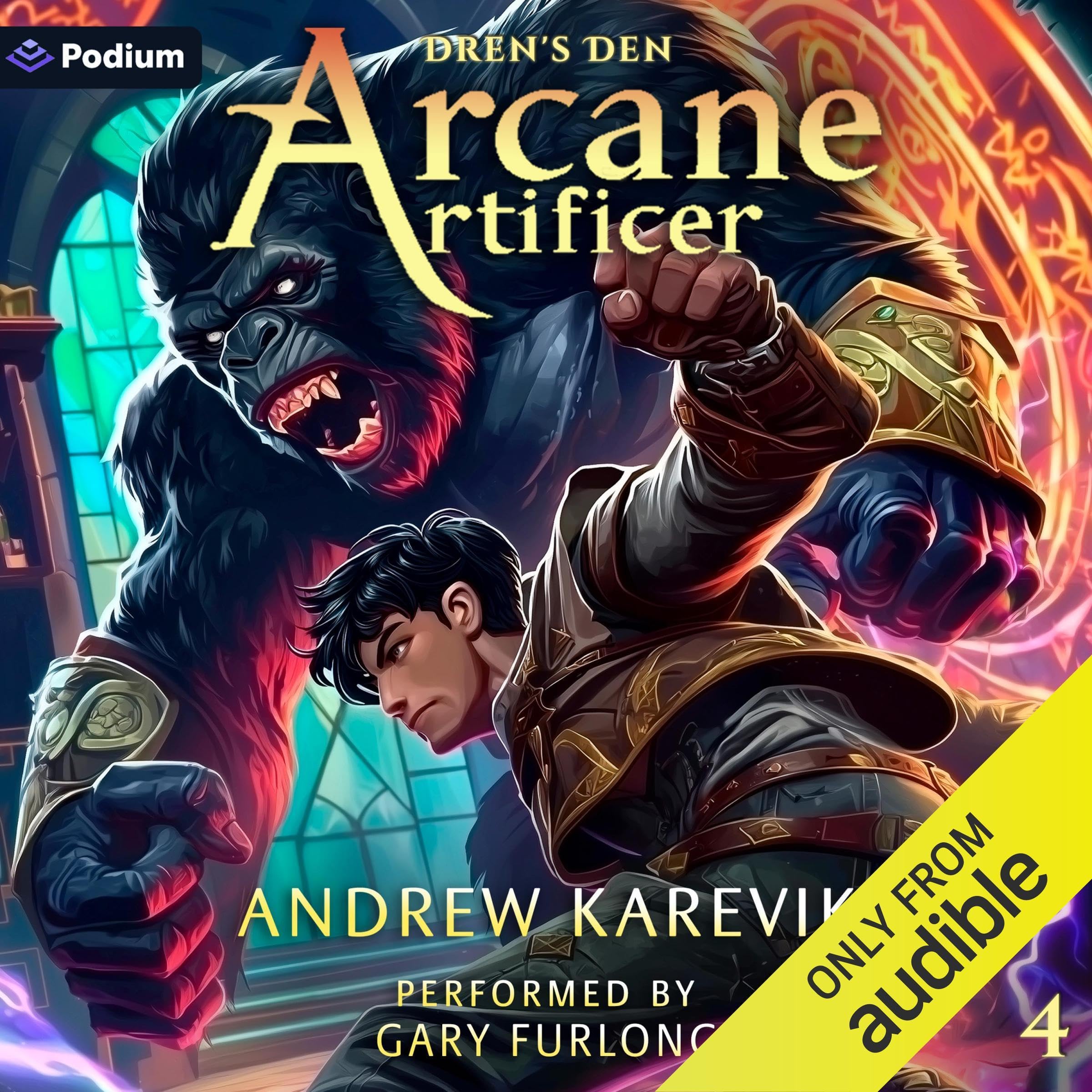 Cover art for Arcane Artificer 4