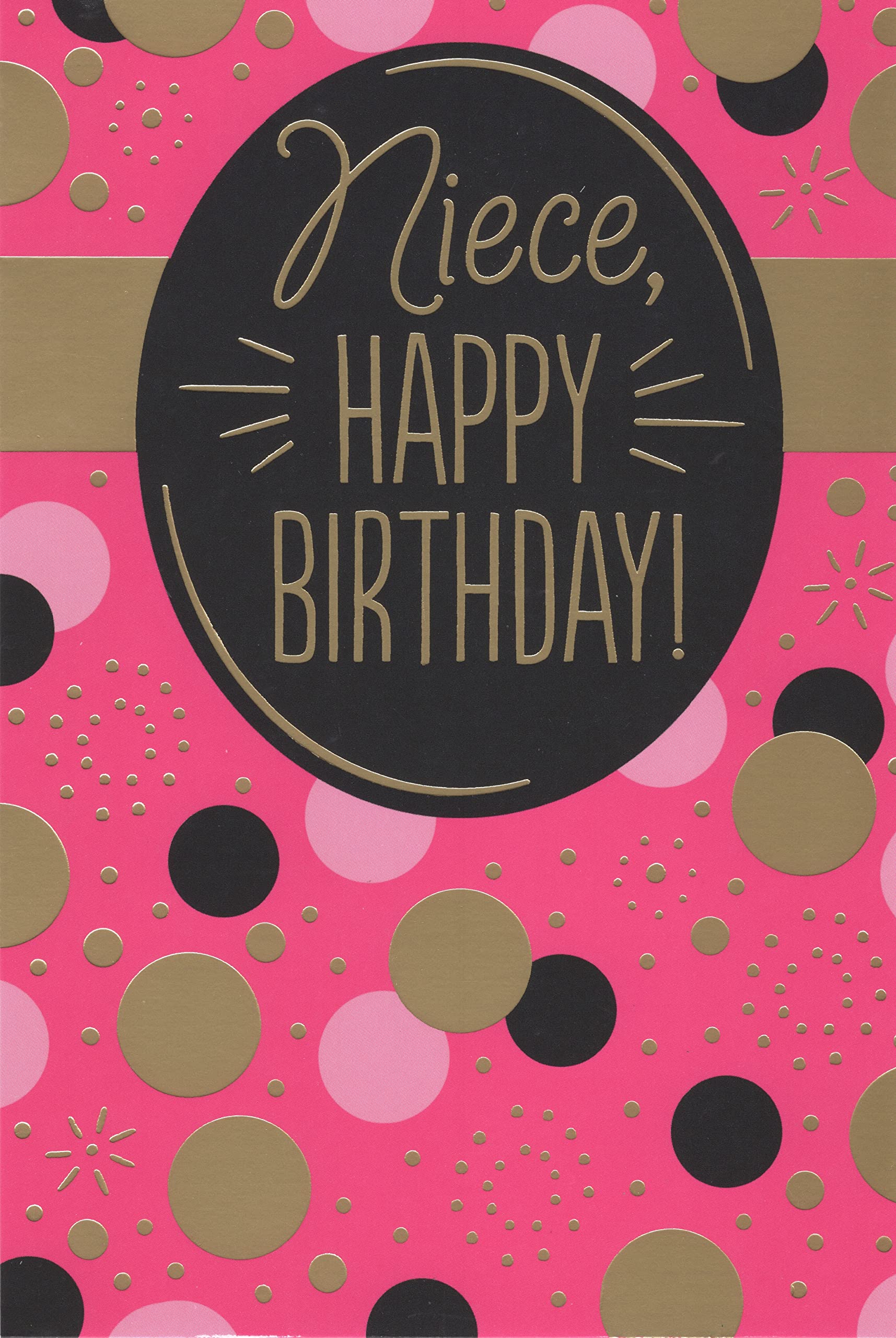 Hunts England - Tarjeta De Cumpleaños Número 11 Para Sobrina - Feliz Cumpleaños - Sobrina Especial - 11 - Colección De Fiesta - Divertido, Vestido Rosa, Tarjeta Bonita De Pastel