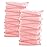 Sunny zzzZZ Ultra Soft 24 Pack Baby Washcloths - 10x10 Inches - Coral Fleece Extra Absorbent Wash Clothes for Babies, Infants and Toddlers - Sensitive Skin and Newborn - Ideal Baby - Pink