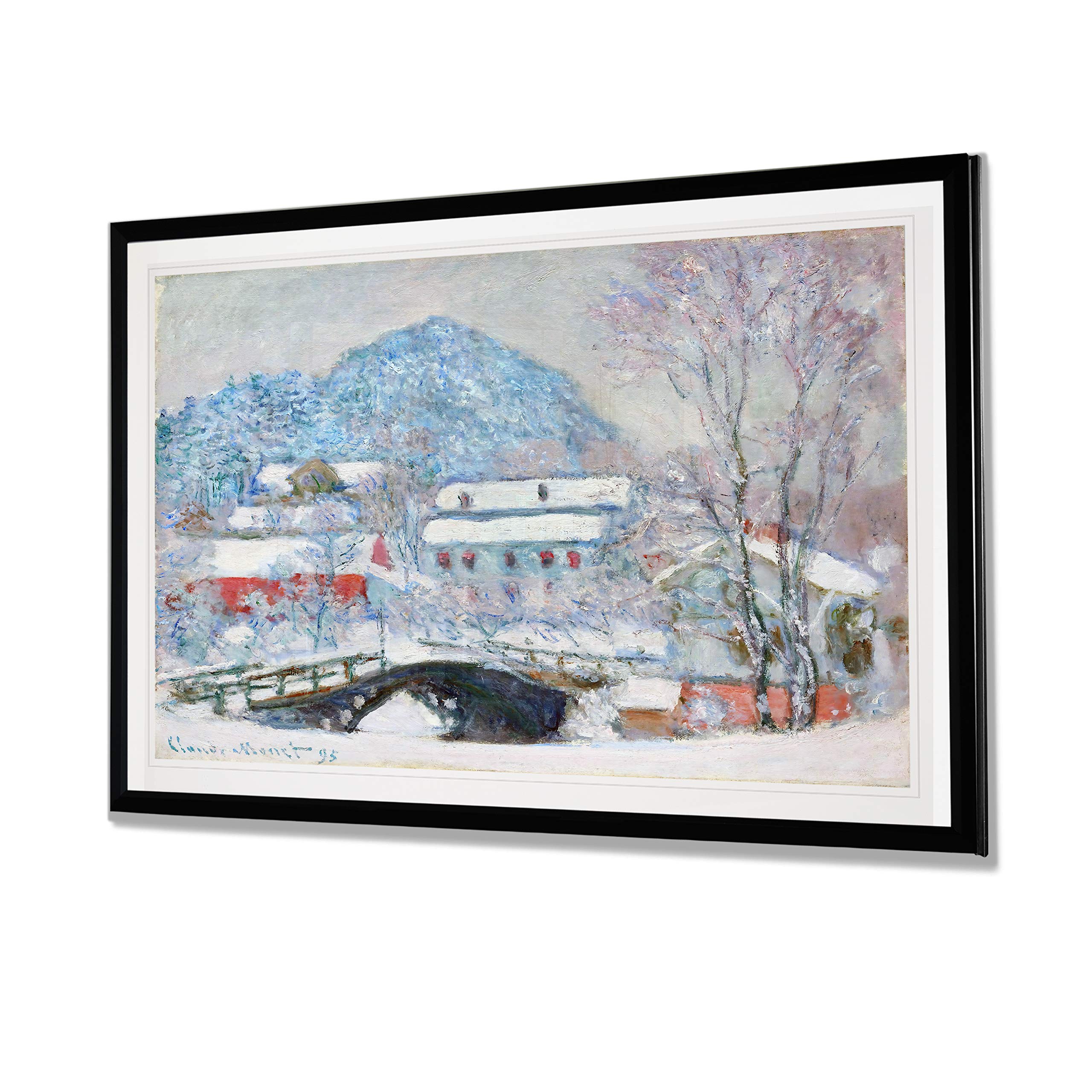 Amazon.com: Monet Wall Art Collection Norway Sandviken Village in