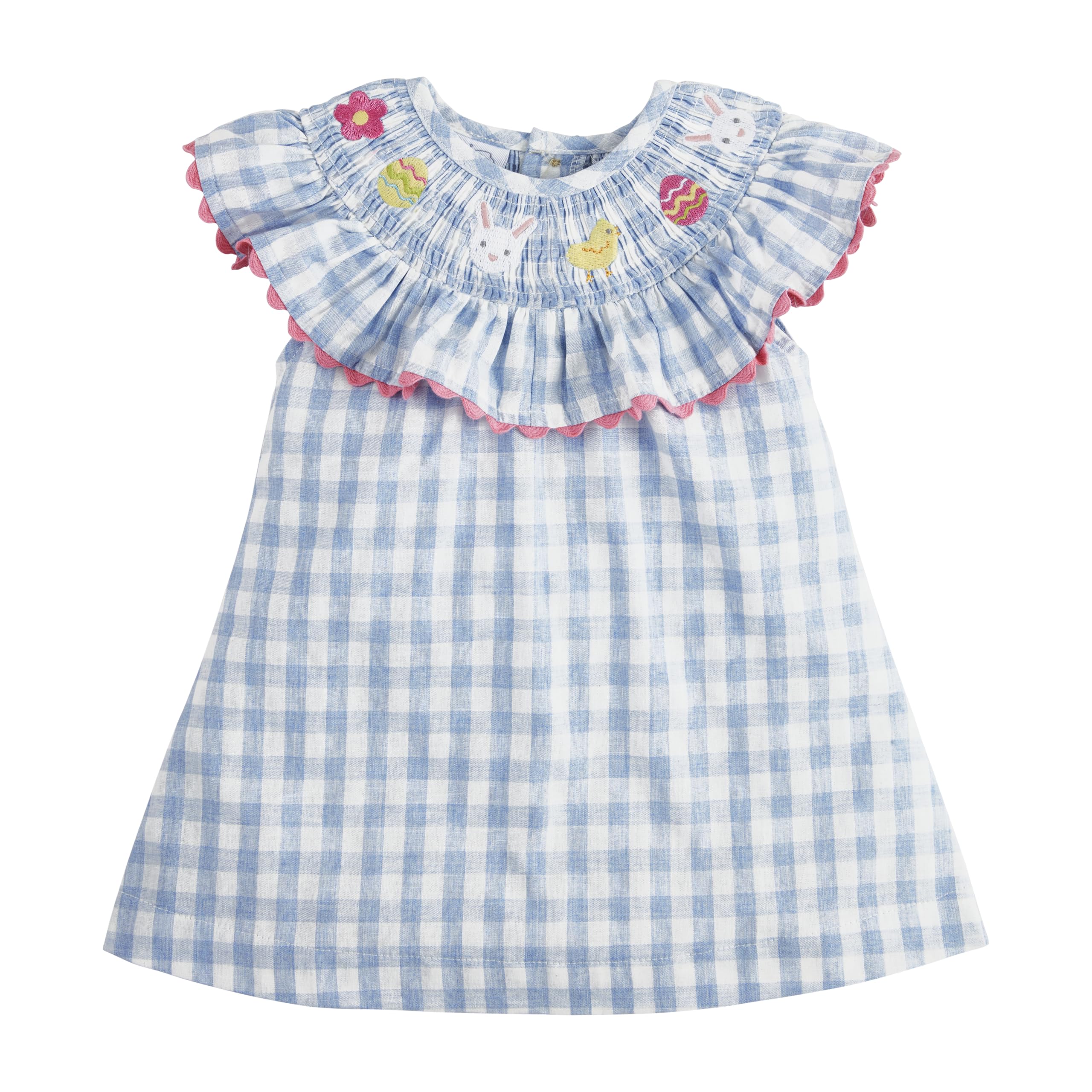 Mud Pie Girls Children's Easter Smocked Baby Dress