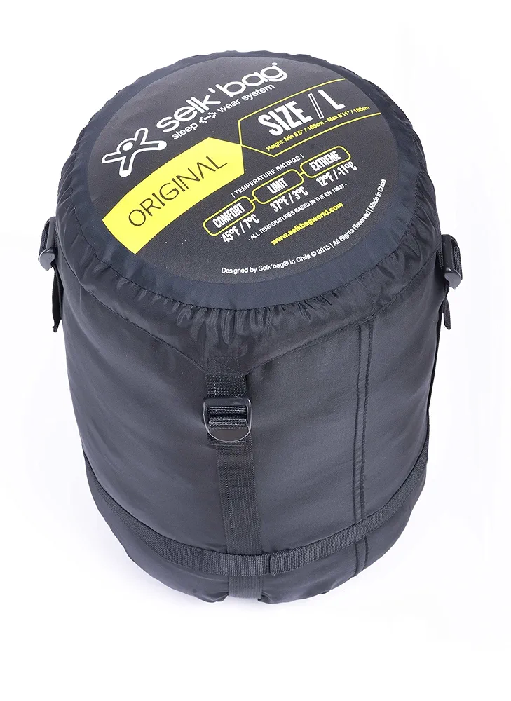 SelkBag Original 5 g Schlafsack/Anzug Größe L Black Cave