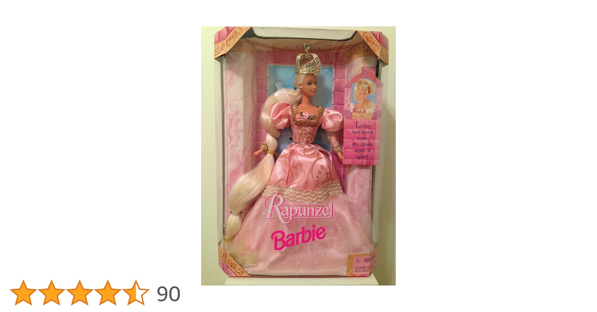 バ－ビ－　ラプンツェル マテル社製 Amazon | バービー 1997 ラプンツェル | 人形・ドール | おもちゃ
