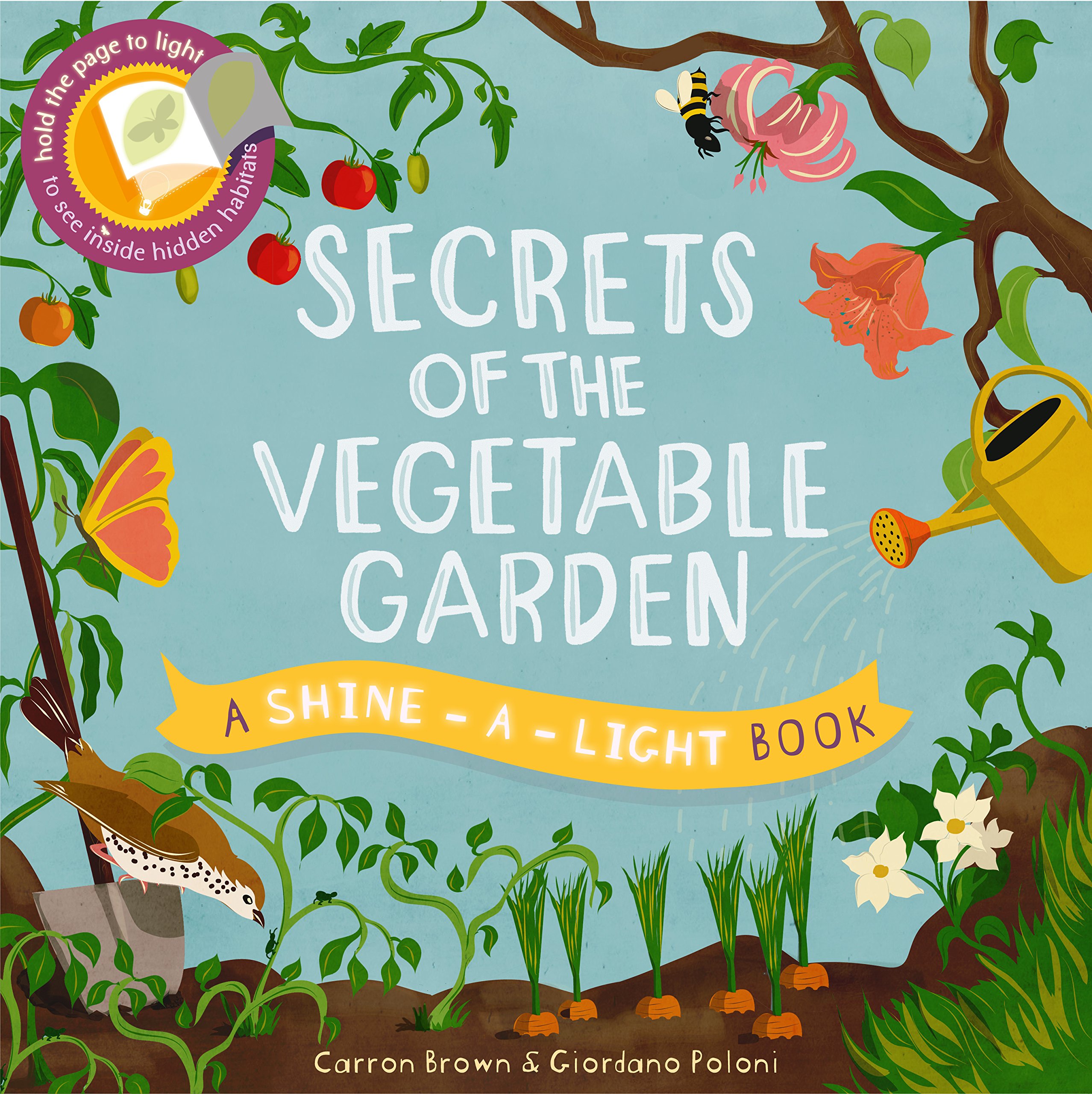 Shine a Light: Secrets of the Vegetable Garden: A shine-a-light-book