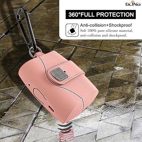 Miniatura 4 de OCING Funda 6 en uno para Airpods Pro 2 con bloqueo seguro, funda protectora de cuerpo completo compatible con Airpod Pro de 21 generación