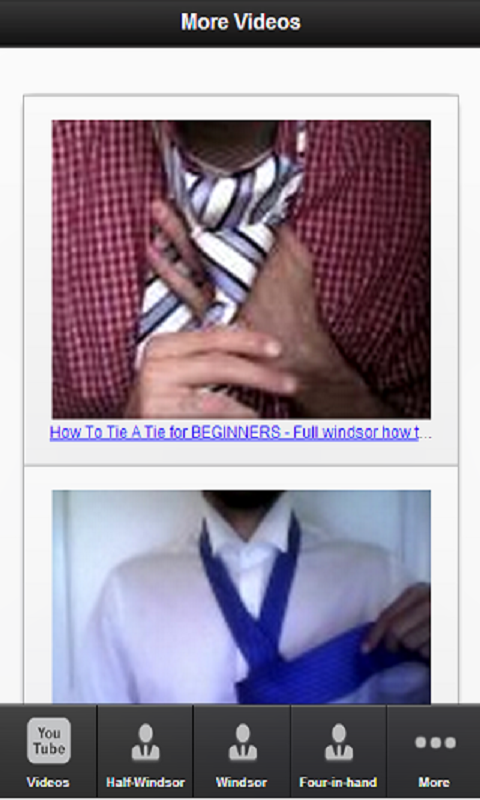 how to tie a tie easy video