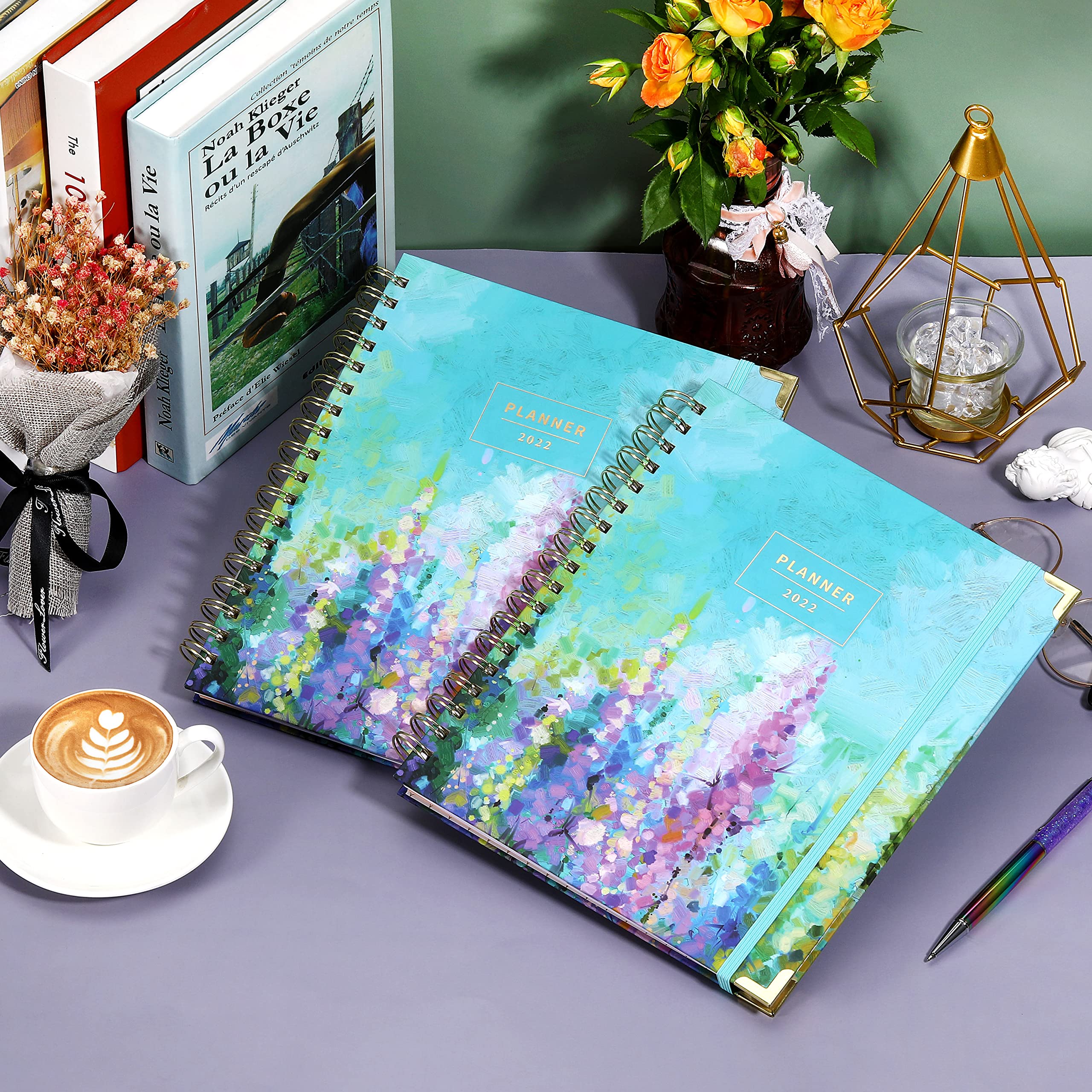 2022 Planner Planner 2022 Weekly & Monthly with Tabs, 8" x 10