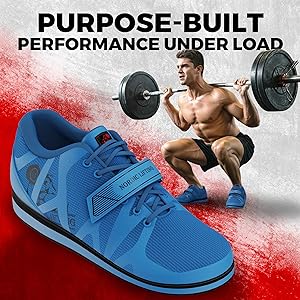 Amazon.com | Nordic Lifting MEGIN Powerlifting Shoes – Elevated