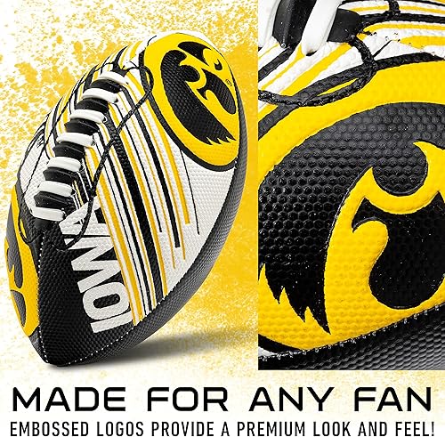 Miniatura 61 de Franklin Sports NCAA - Mini balón de fútbol juvenil - 8.5 pulgadas SPACELACE textura de fácil agarre, perfecto para niños