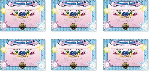 Miniatura 7 de Beistle Mini centro de mesa en cascada de 1er cumpleaños, 7 12 pulgadas, azulblancoplateado