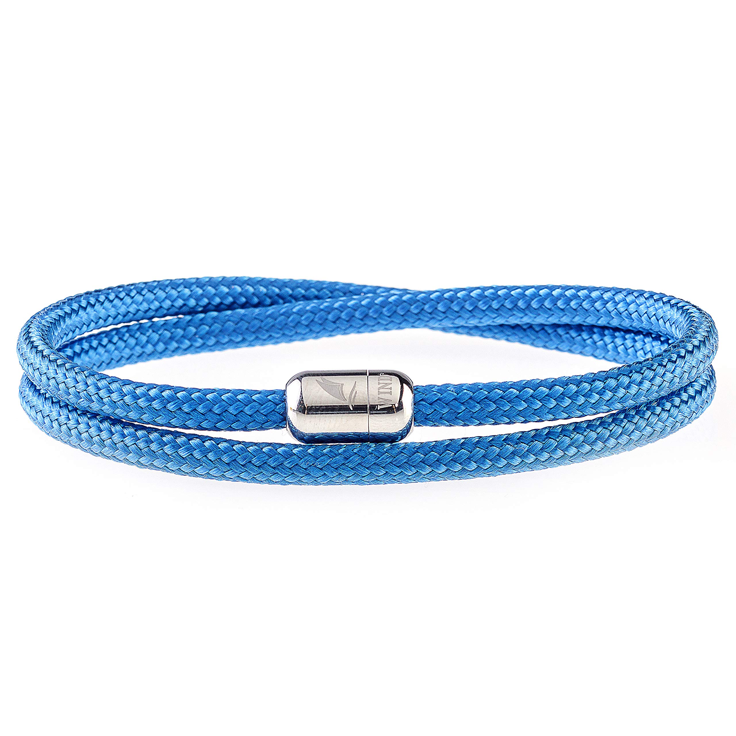 Wind Passion - Bracciale Uomo Corda Sportivo Surfer Marinaio Lifestyle Con Nautica Magnetica | Gioiello Donna Idea Regalo Mare-image