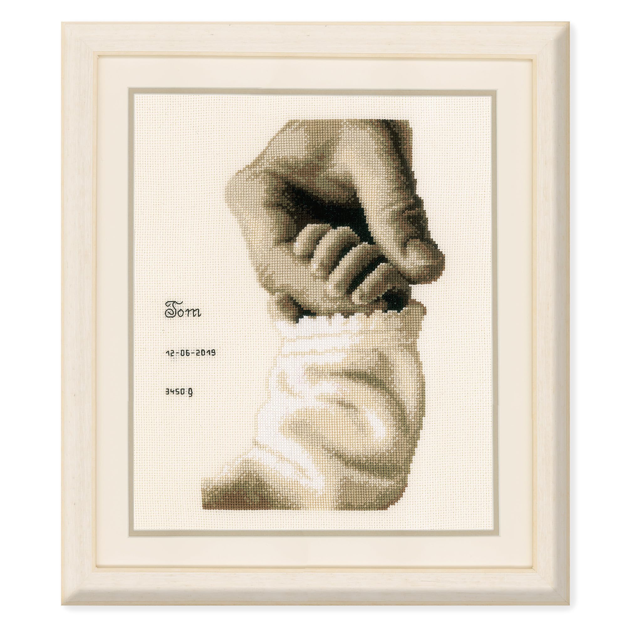 Counted Cross Stitch Kit Baby Love