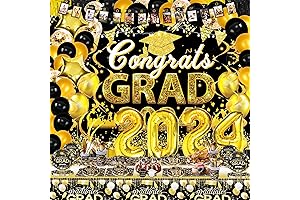 231PCS Class Of 2024 Graduation Party Decorations