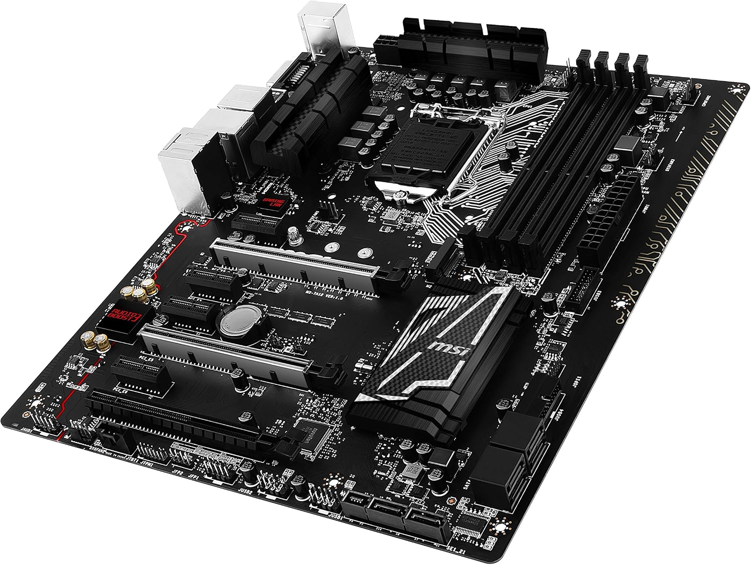 MSI Performance Gaming Intel Z170A LGA 1151 DDR4 USB 3.1 ATX Motherboard (Z170A Gaming Pro Carbon)