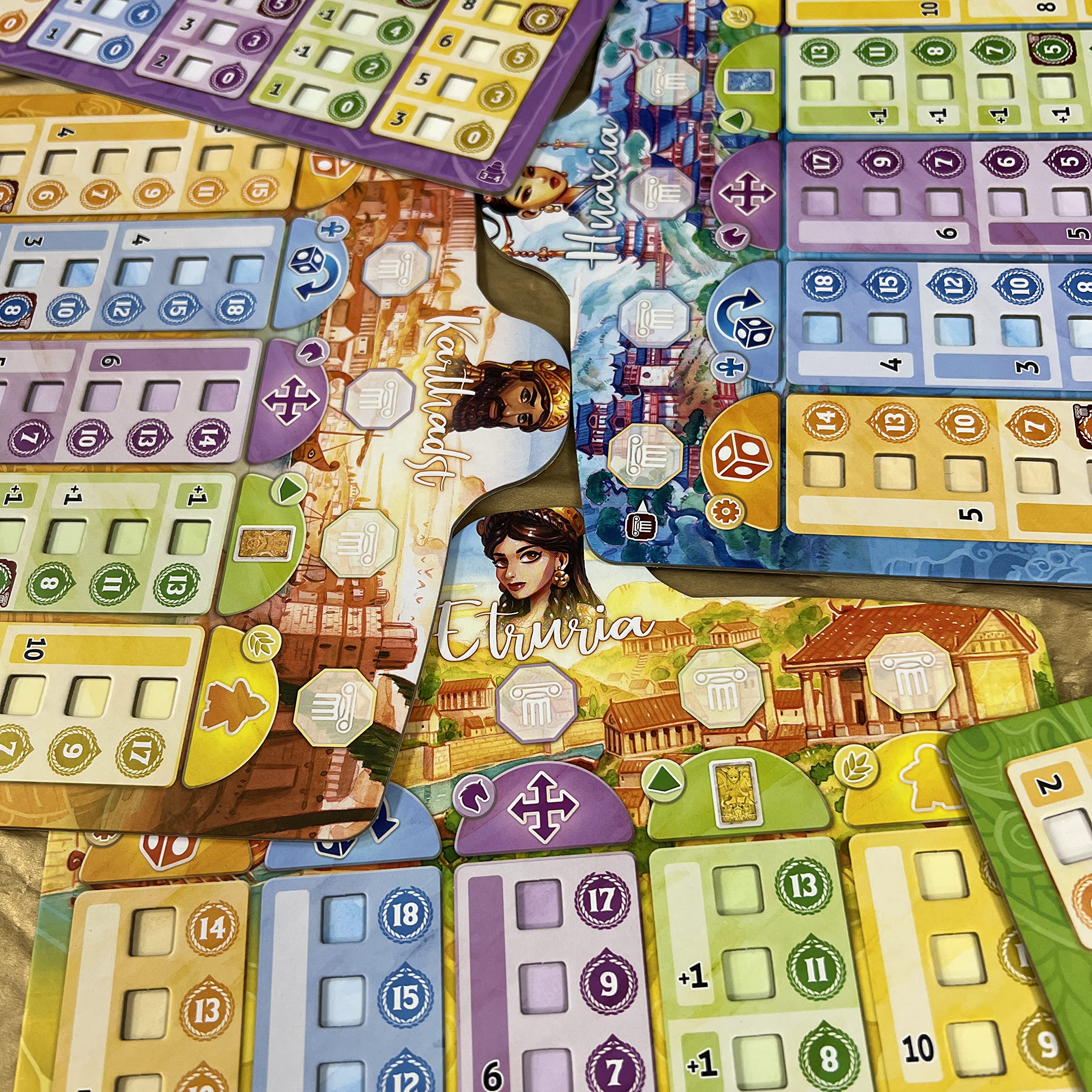 Asmodee - First Empires - Gioco da Tavolo Strategico, 2-5 Giocatori, 14+ Anni, Edizione in Italiano