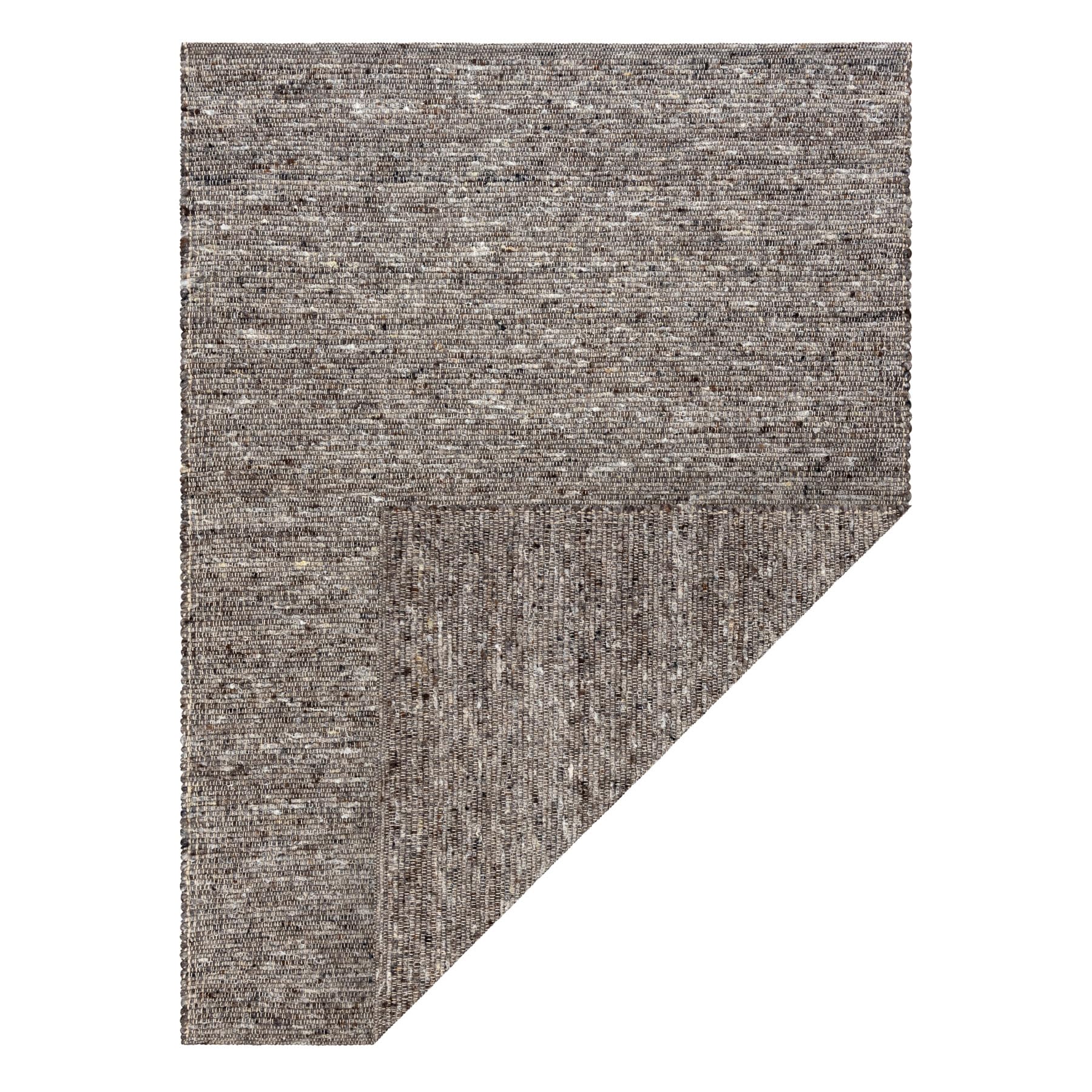 Tapis en laine rugsx Nepal 2100 gris stone 250x300 cm, grand tapis de salle à manger réversible