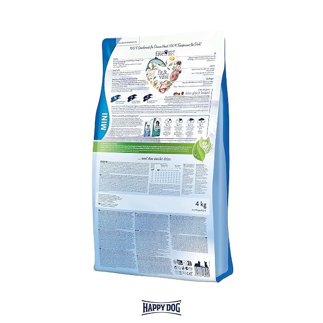Foto 4 de 6 de Happy Dog Fit & Vital Mini Puppy 800 g