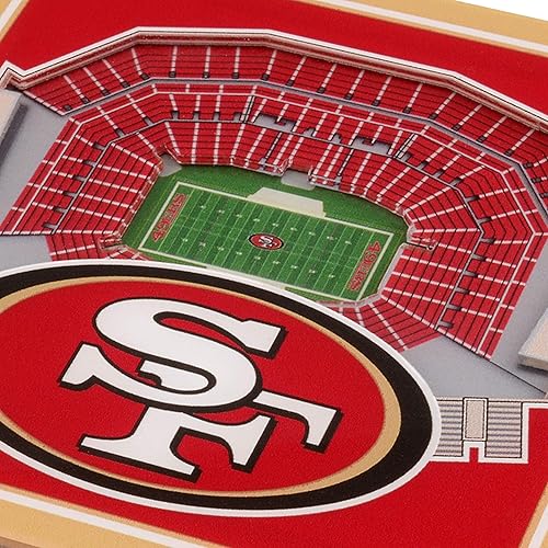 Miniatura 7 de YouTheFan NFL Tampa Bay Buccaneers - Posavasos 3D StadiumView - Raymond James Stadium