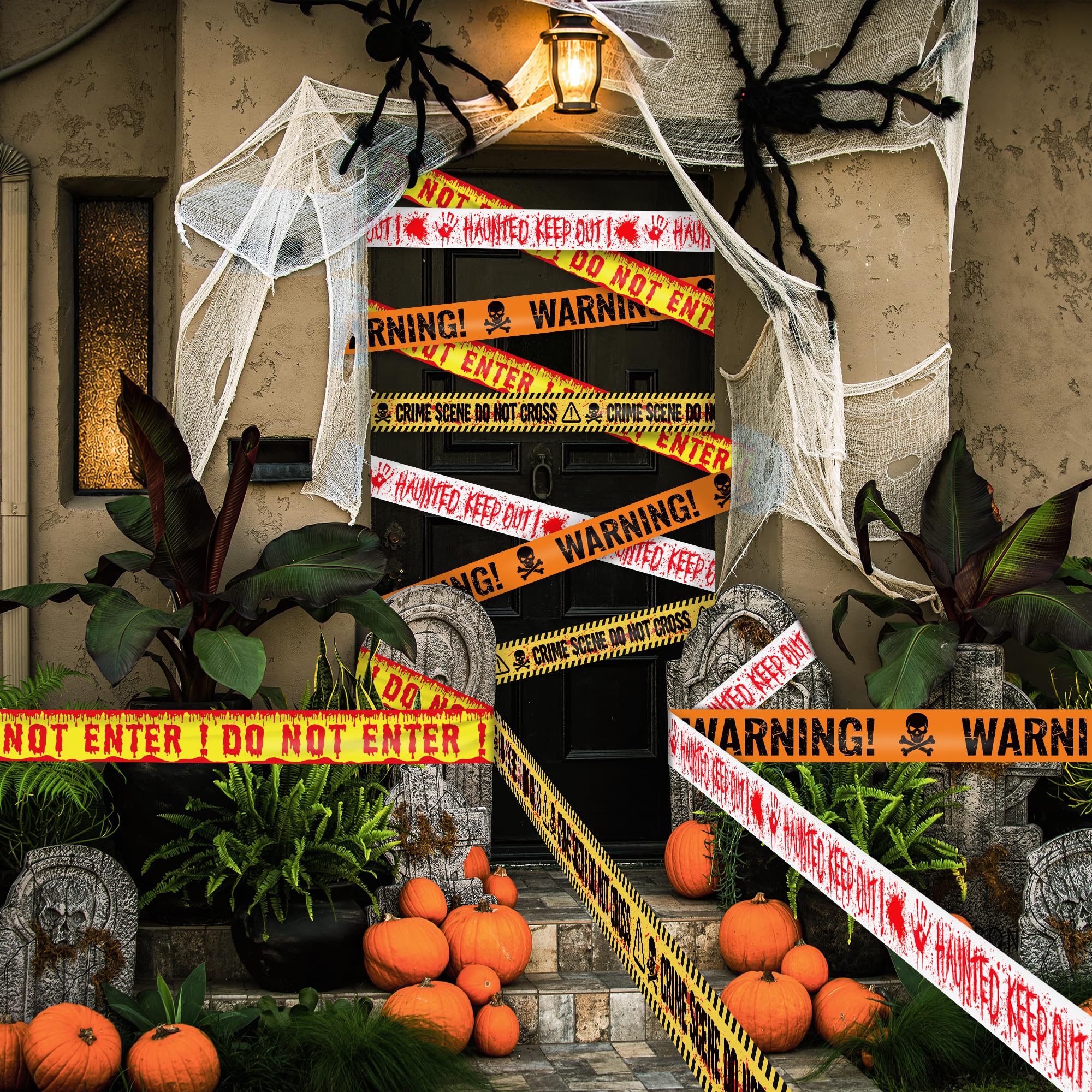 Halloween Caution Tape - Spooky Decorations -9