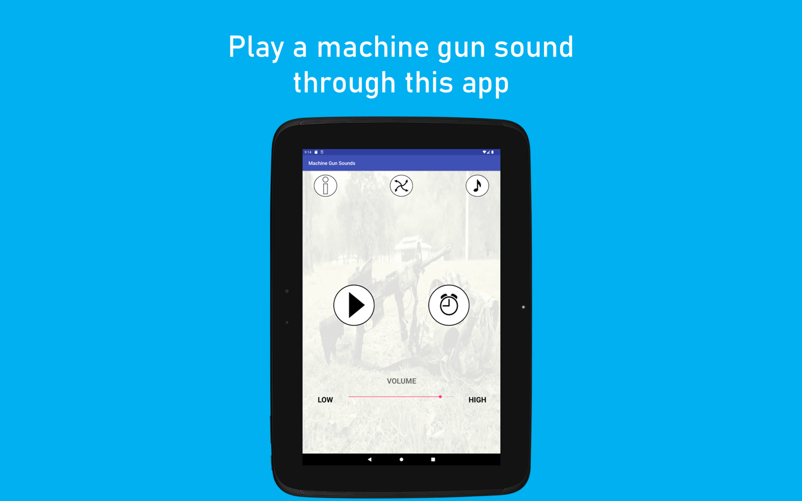 Machine Gun Sound Machine Machine Gun Sounds - App on Amazon Appstore