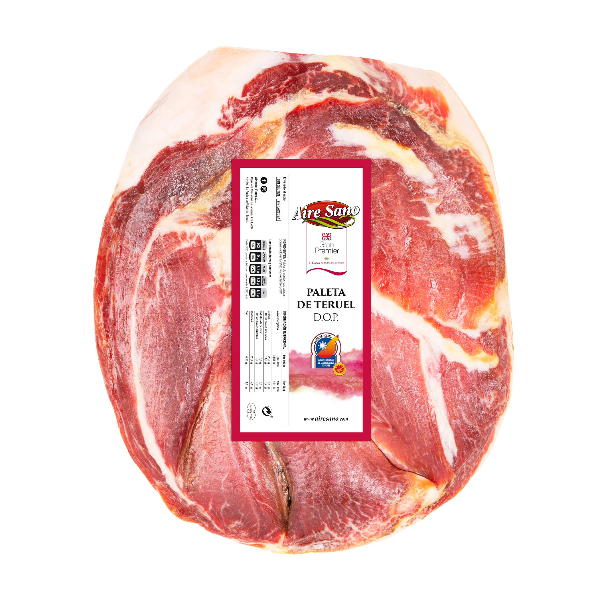 Airesano Gran Premier Centro Paleta De Teruel Dop Merma 0 2600 g