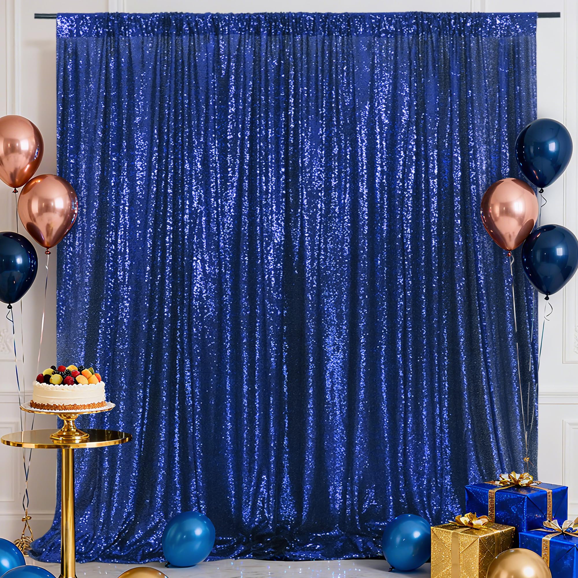 Eternal Beauty 305x305cm Pink Shinny Sequin Photography Backdrop Party Prom Wedding Youtobe Banquet Photo Background (10x10 feet) — view 16