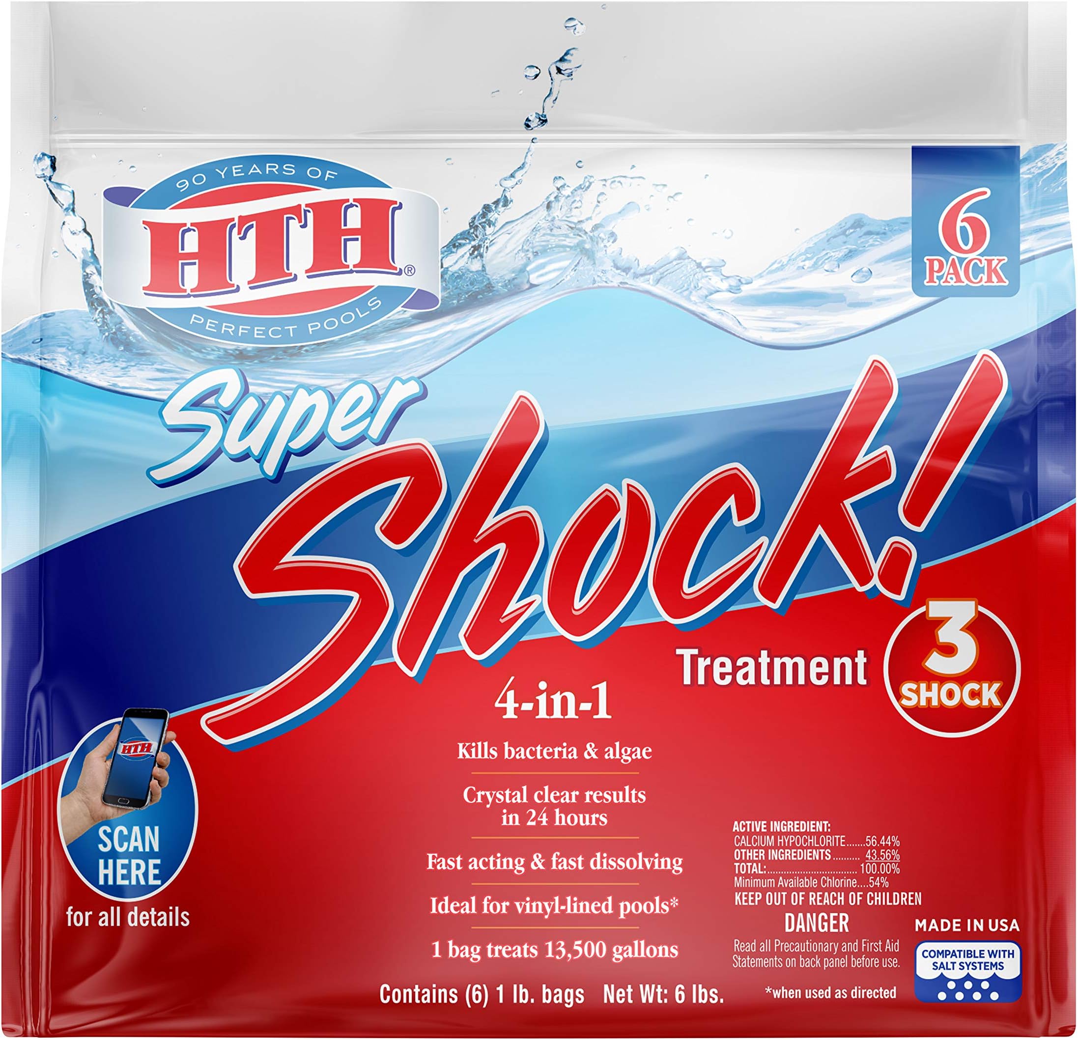 52023 Super Shock Treatment for Swimming Pools, 1 lb