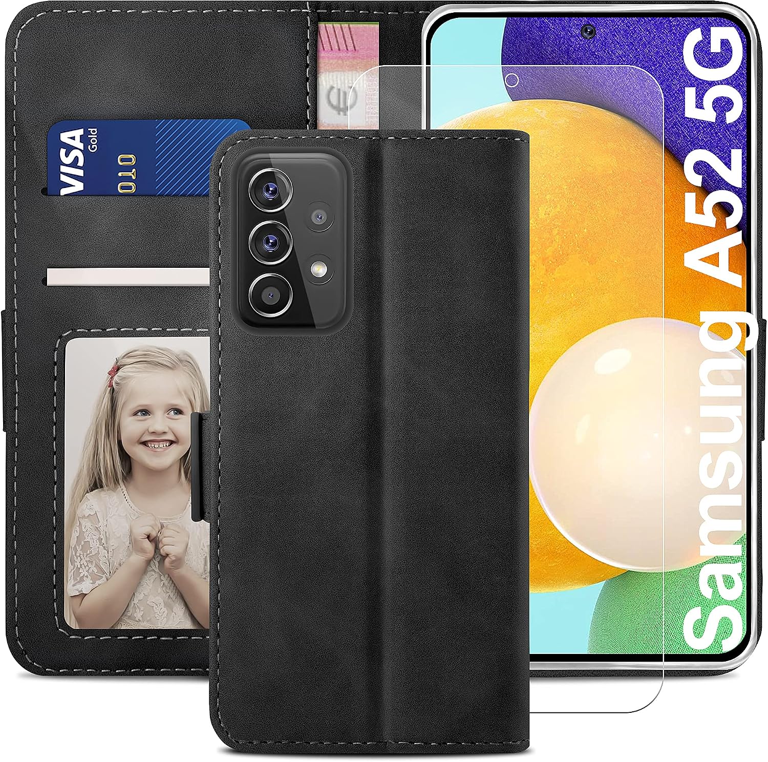 YATWIN Compatible with Samsung Galaxy A52s/A52 5G Case