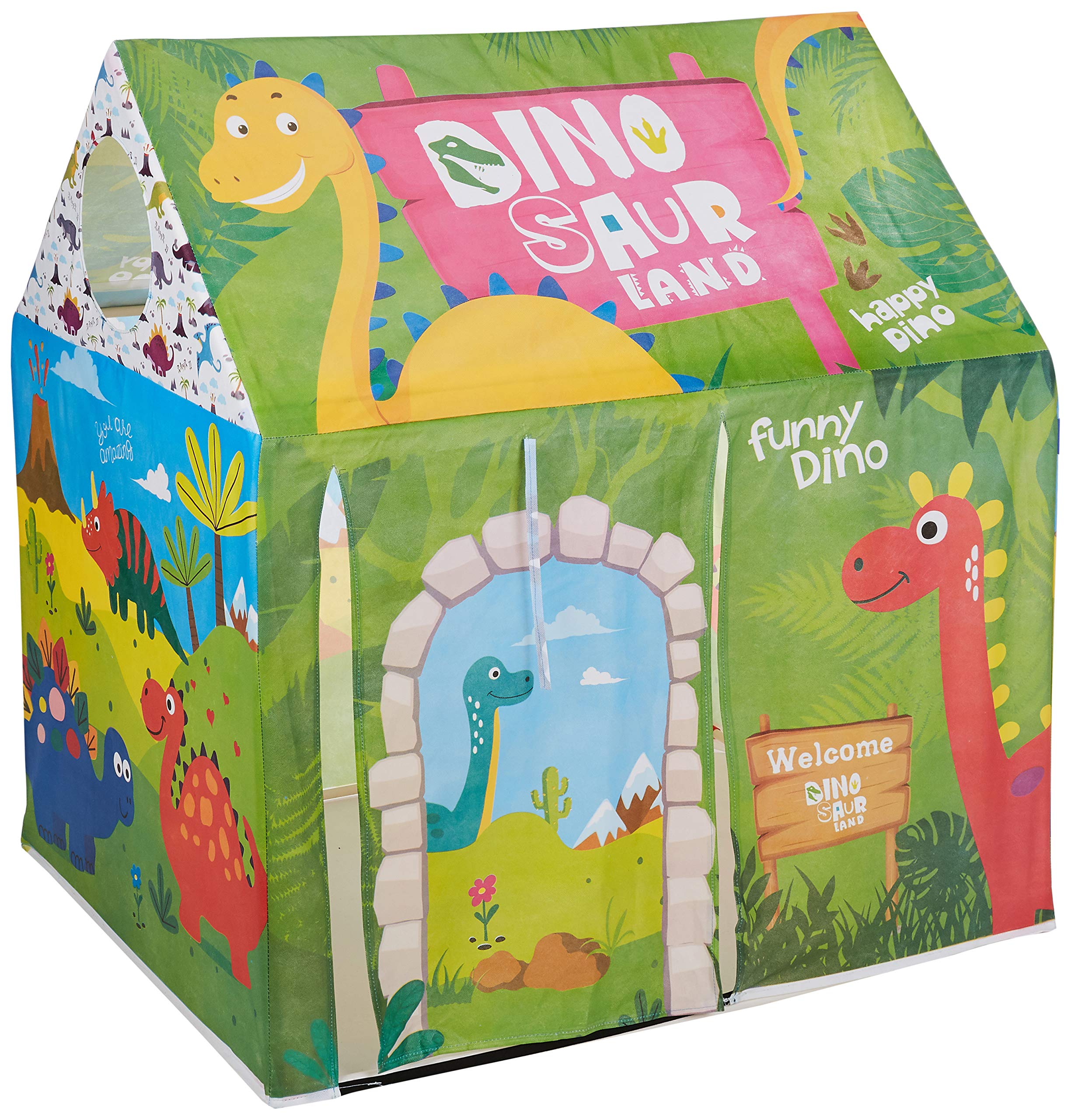 Amazon Brand - Jam & Honey Dinosaur Theme Tent for Kids, Multicolor (B08FF86YQB) Amazon Price History, Amazon Price Tracker