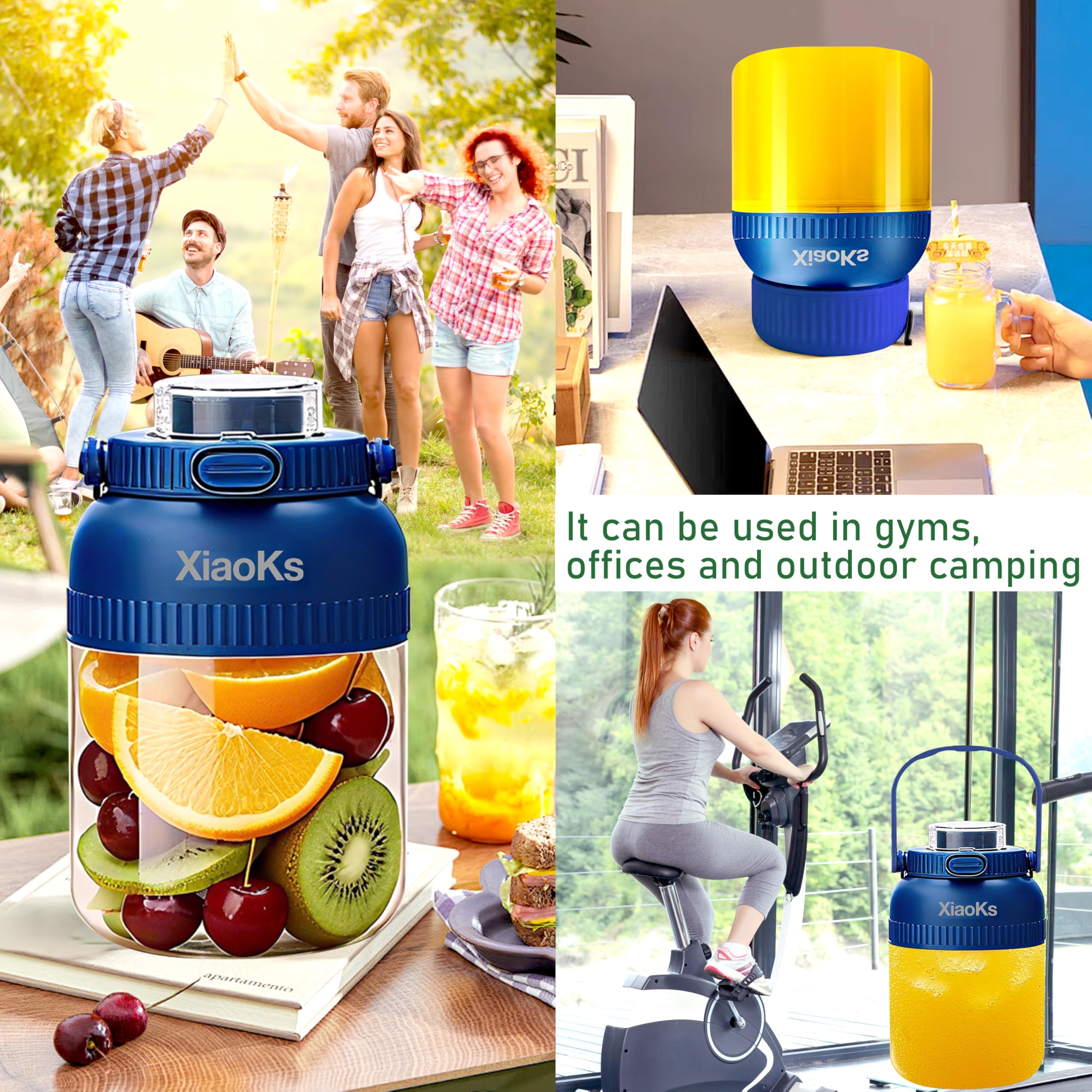 Amazon.com: Xiaoks Portable Blender Personal Blenders for Shakes