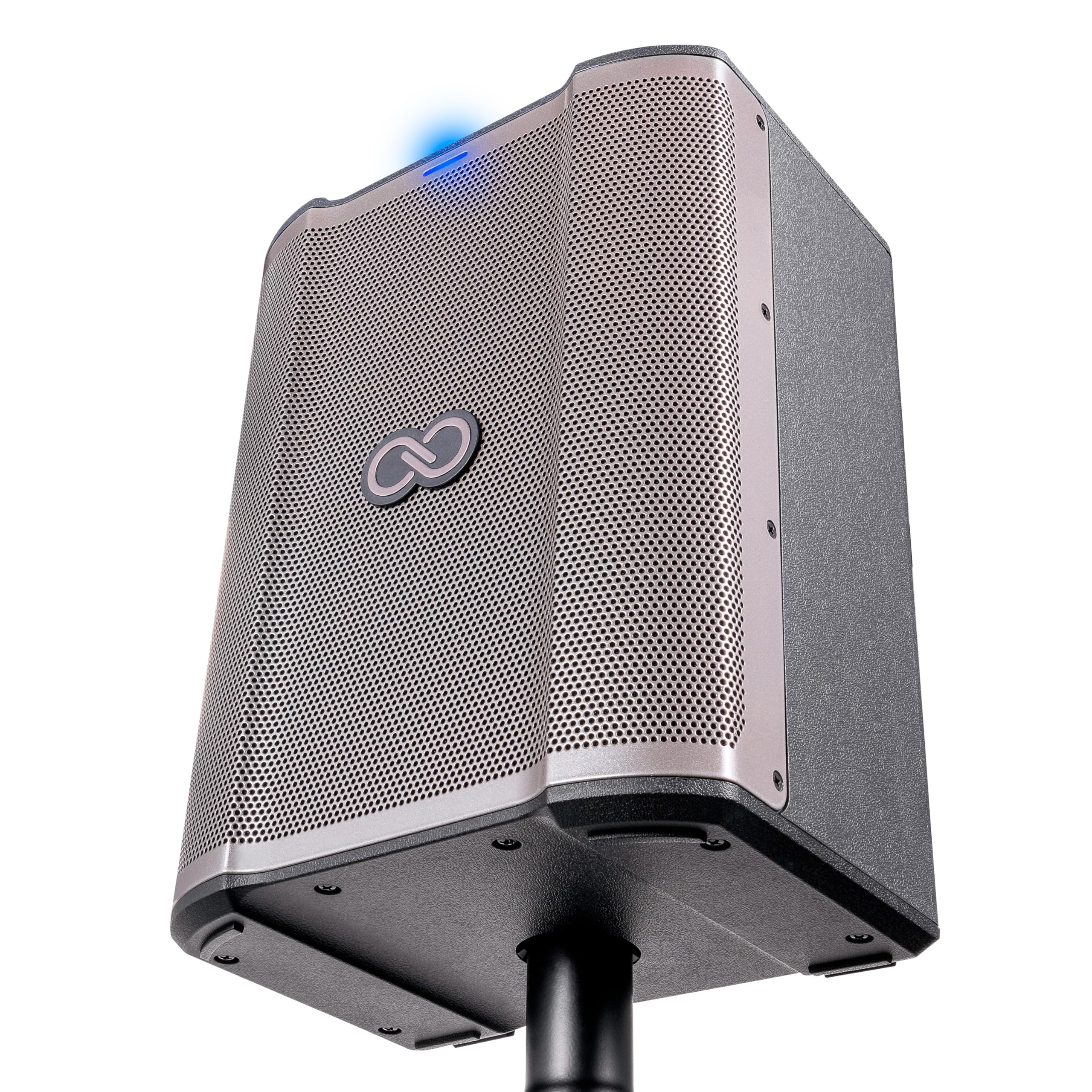 SHEERAN Special Edition Busker - PA portatile da 200 W con batteria ricaricabile, Bluetooth, mixer a 3 canali, effetti Alesis, app, ricarica USB