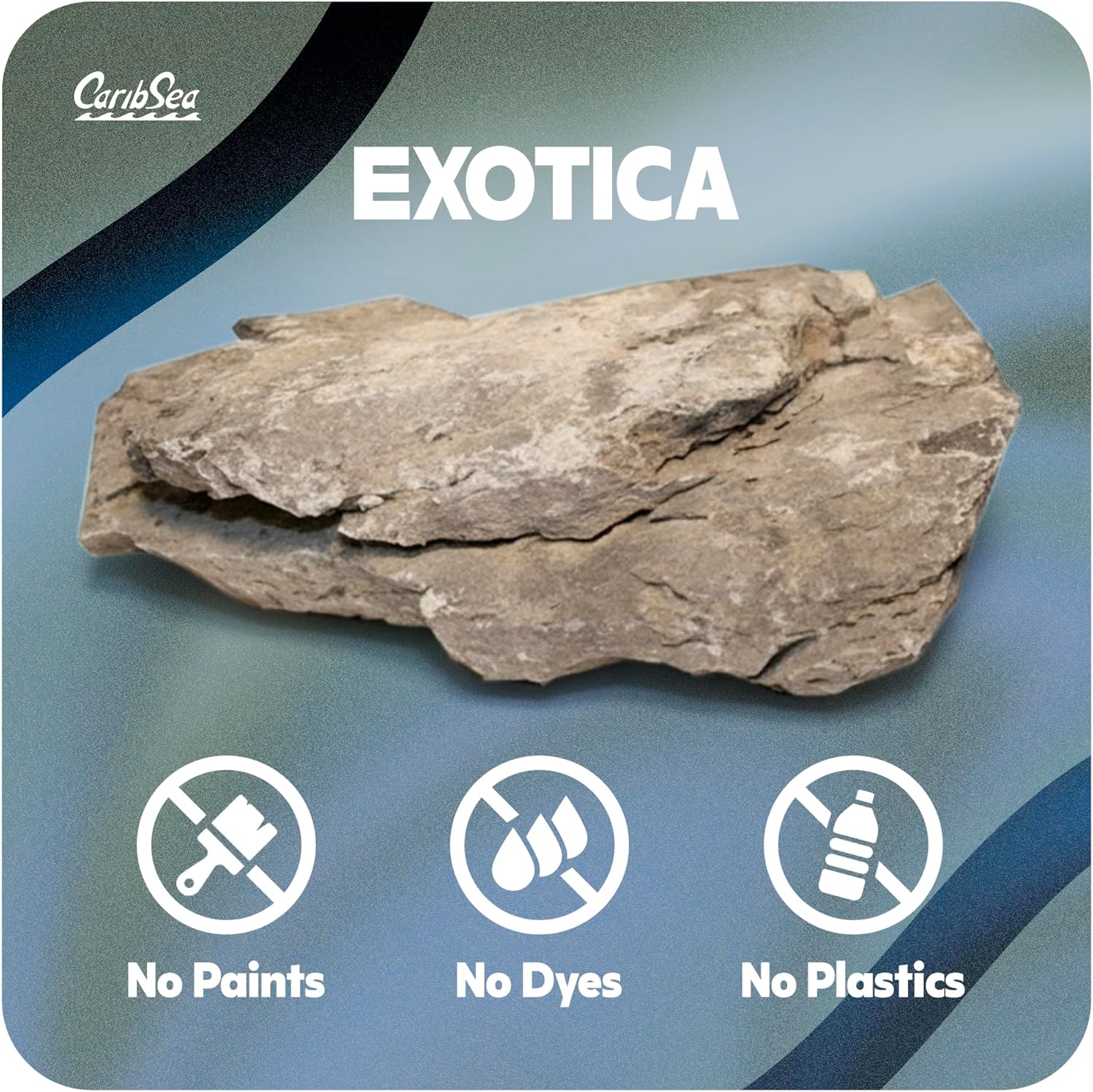 Carib Sea Exotica Mountain Aquascaping Stone - 25 lbs - Natural Rock for Aquascaping, Ideal for Freshwater Tanks, Enhances Aquatic Landscapes & Tank Aesthetics