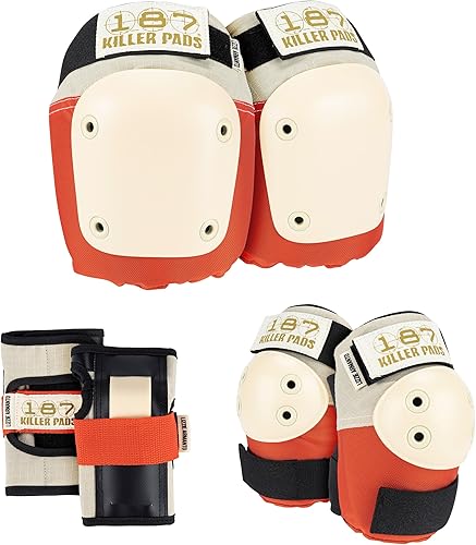 Miniatura 14 de 187 Killer Pads Juego de seis almohadillas, coderas, rodilleras y muñequera Camuflaje,Negro -,Caballero,PERNO ELÉCTRICO,Jade,Lavanda,LIZZIE