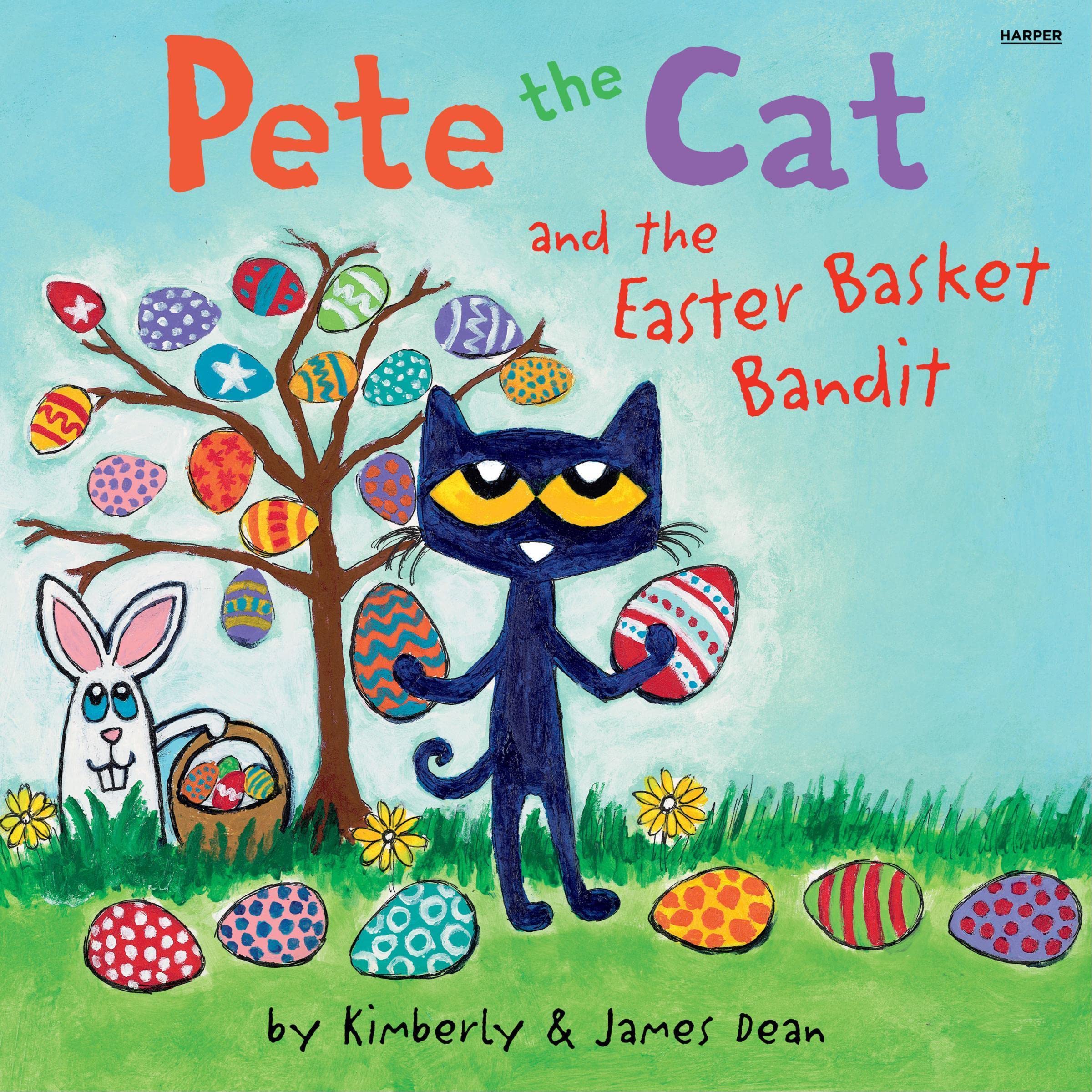 Cover art for Pete the Cat and the Easter Basket Bandit