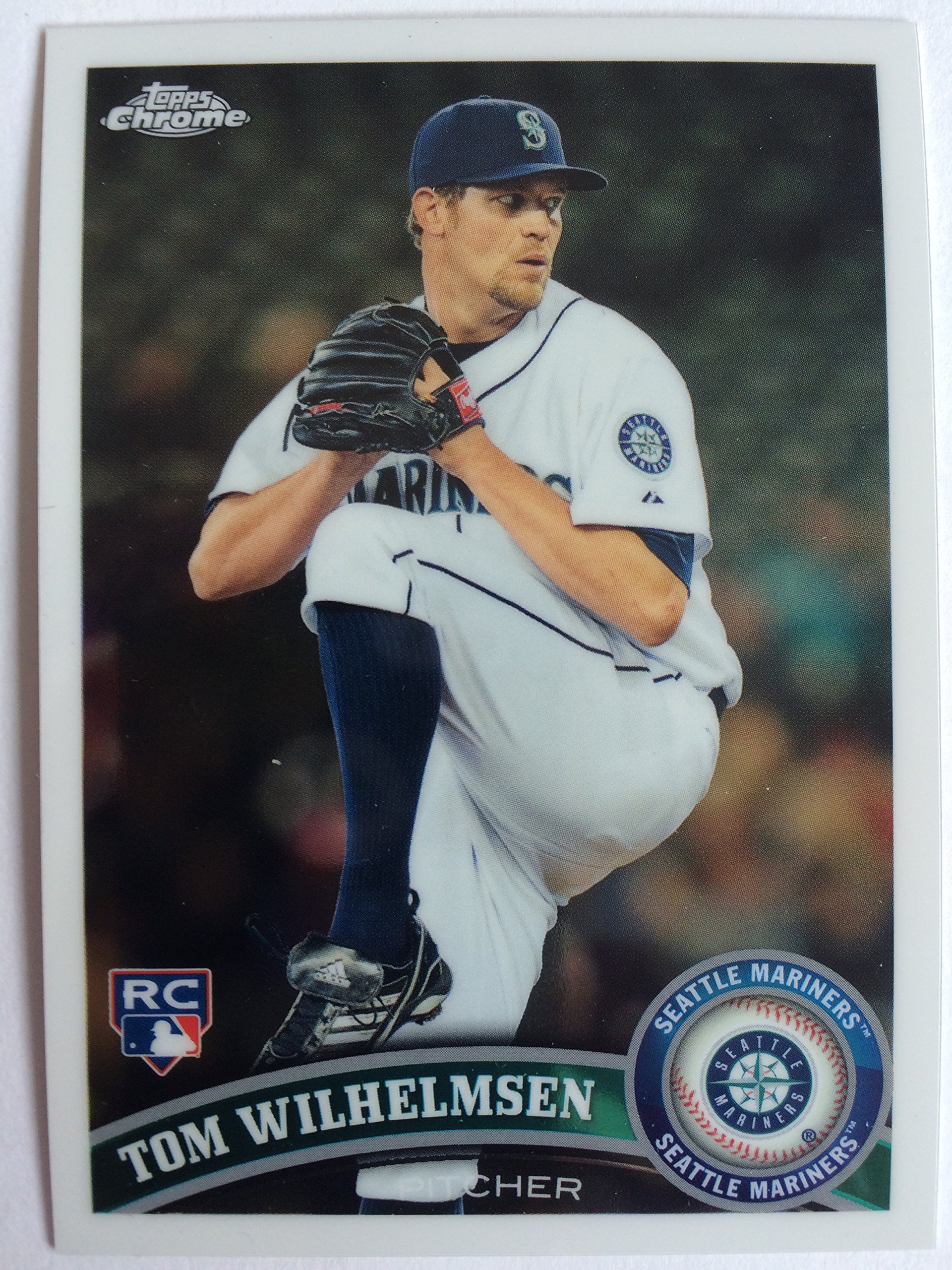 2011 Topps Chrome #202 Tom Wilhelmsen NM/M (Near Mint/Mint)