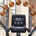 Kobo Elliptical Cross Trainer for Home with 7 Kg Flywheel | Full Body Cardio Workout Machine | Adjustable Resistance | LCD Display | Max User Weight 130 Kg | Silent Belt Drive (EB-1) gallery image