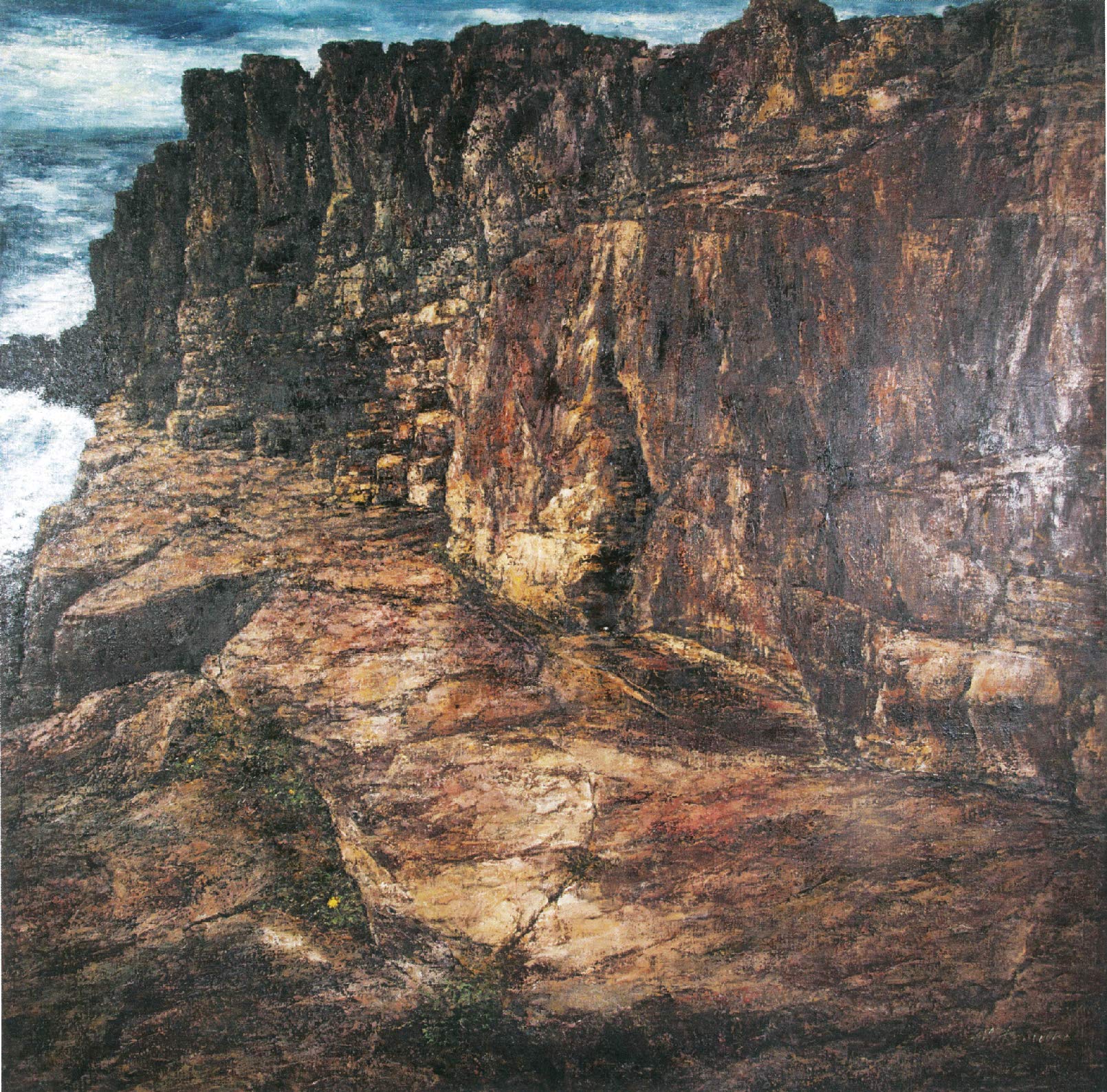 Amazon.co.jp: 「生」100号Sサイズ 油彩画 木村睦郎作 : ホーム＆キッチン