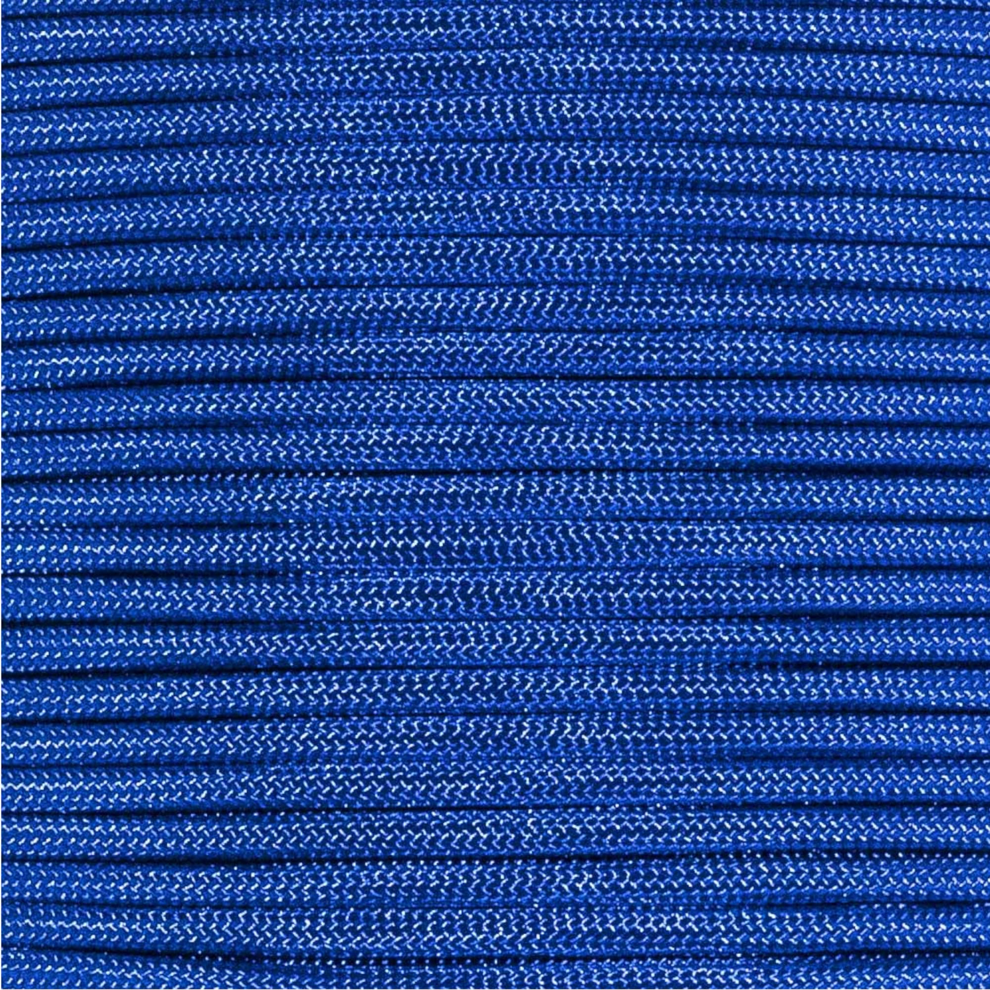 Paracord Planet Solid Color 550lb Paracord – 7 Strand Type III Nylon Cord for Indoor and Outdoor Tasks – Royal Blue (100 ft)