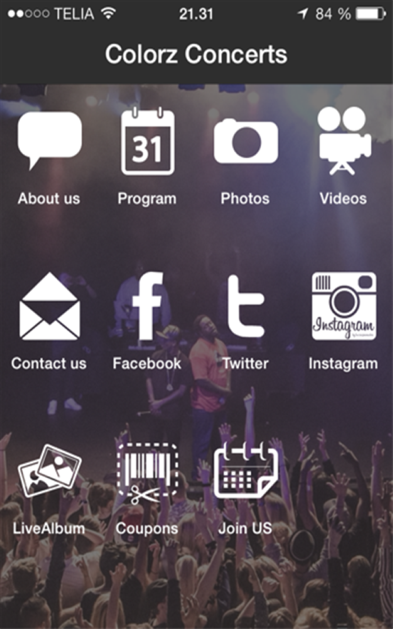 Colorz Concerts - App on Amazon Appstore