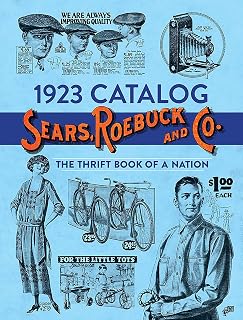 1923 Sears Roebuck Catalog Reprint: Thrift Book of a Nation - Roaring Twenties Nostalgia for Collectors