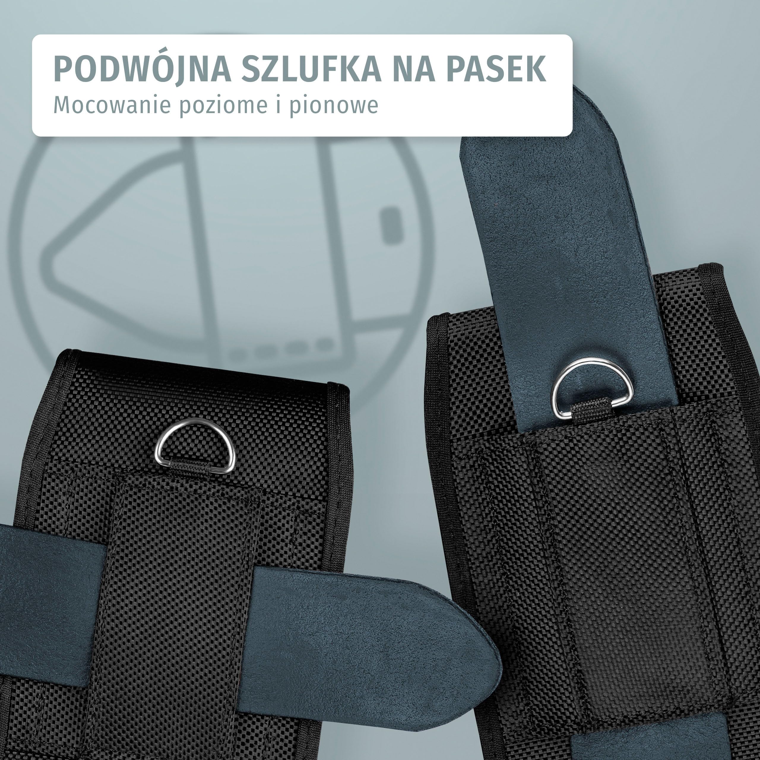 moex Agility Case do Samsung Galaxy A52 / A52s 5G etui ze szlufką na pasek, pokrowiec na pasek na telefon komórkowy outdoorowe etui na telefon komórkowy, nylonowy pasek etui na telefon komórkowy