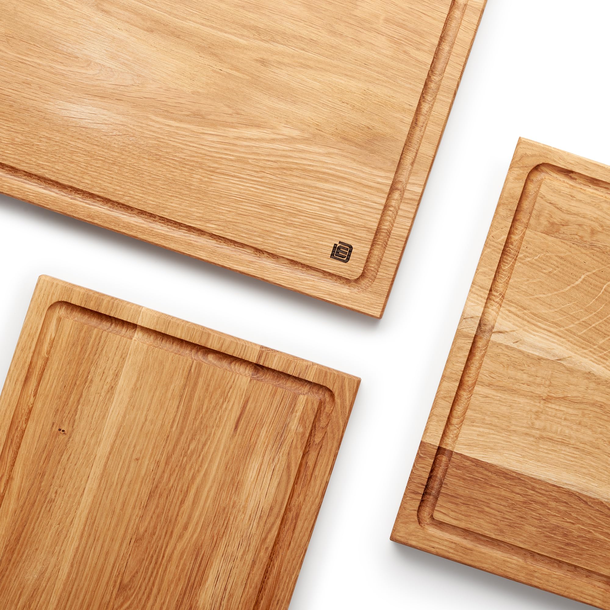 Küchenbrett Eiche 55x35cm Mit Saftrille - Der Grillmeister Unter Den Schneidebrettern!