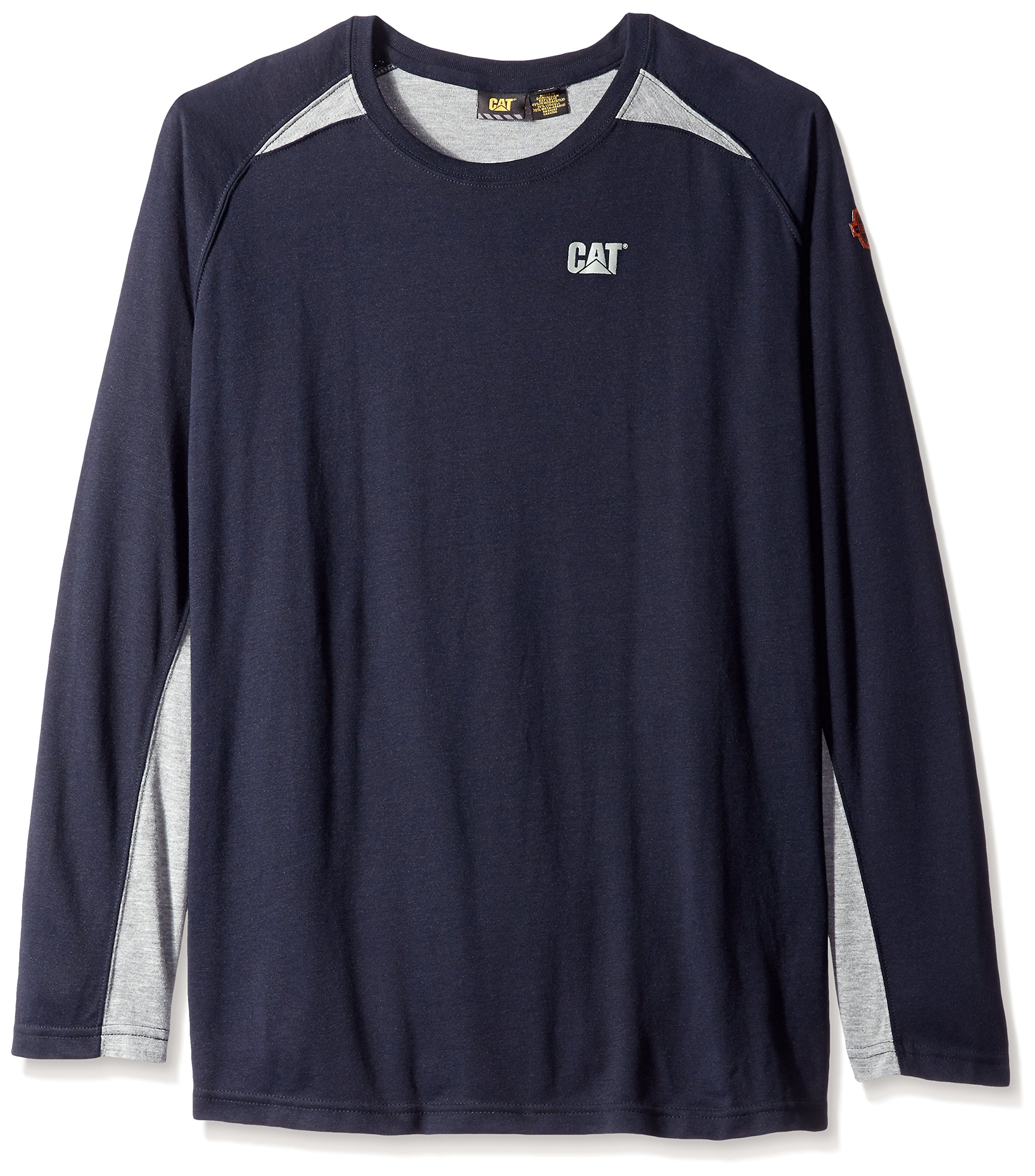 Caterpillar Flame Resistant 6.7 oz Long Sleeve Performance Crew Work Shirt