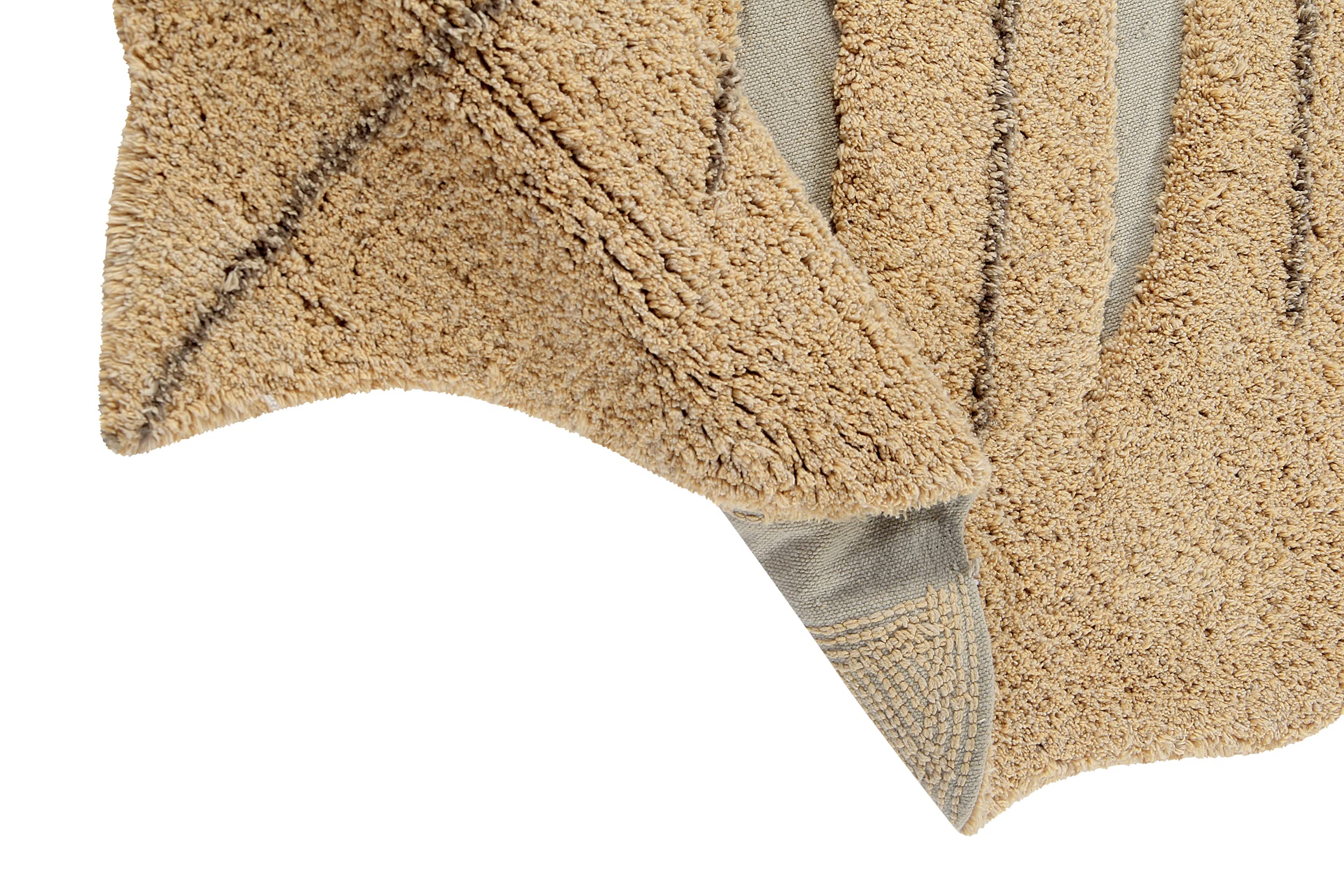 Amazon | Washable rug Monstera ラグ (Honey) Lサイズ 洗える