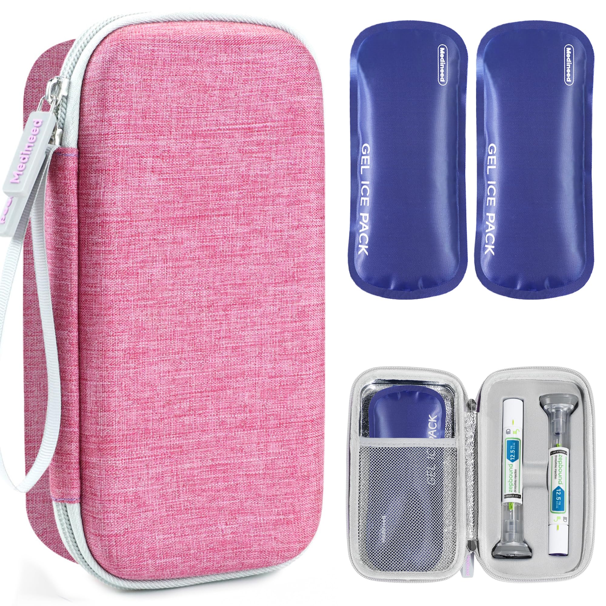 tirzepatide travel case Amazon.com: Portable Insulated Cooler Fits 2 Zepbound Injector Pens, Travel Case TSA Approved with 2PCS Reusable Ice Packs, EVA Medicine Organizer for Daily Use(Pink,Big) : Health & Household Tirzepatide Storage Case Multiple Sizes