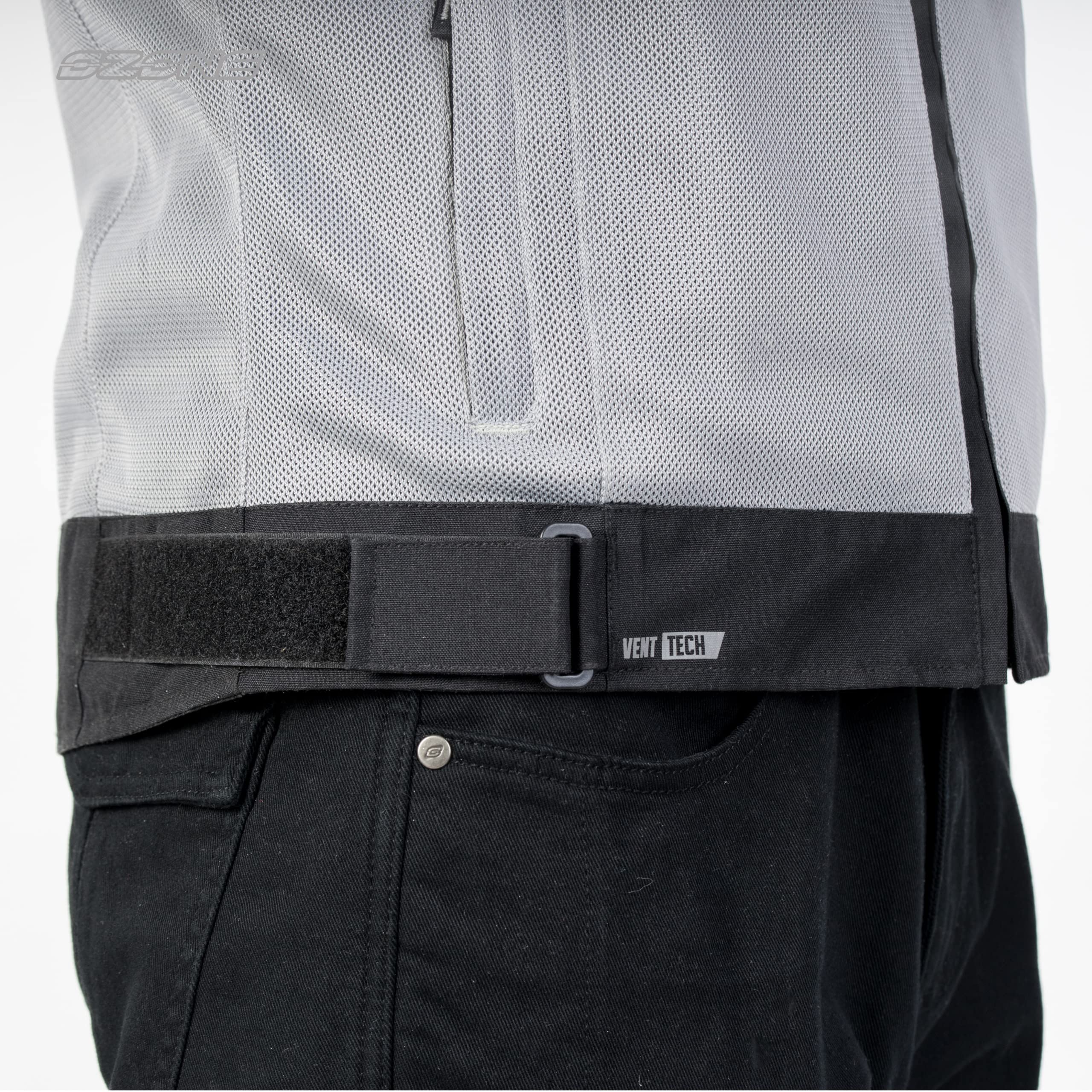 OZONE MOTO Dart Motorradjacke Herren | Textil | Ellbogen und Schulterprotektoren | Reflektierende Elemente | Mesh-Einsätze | 4 Taschen | Größen bis 10XL